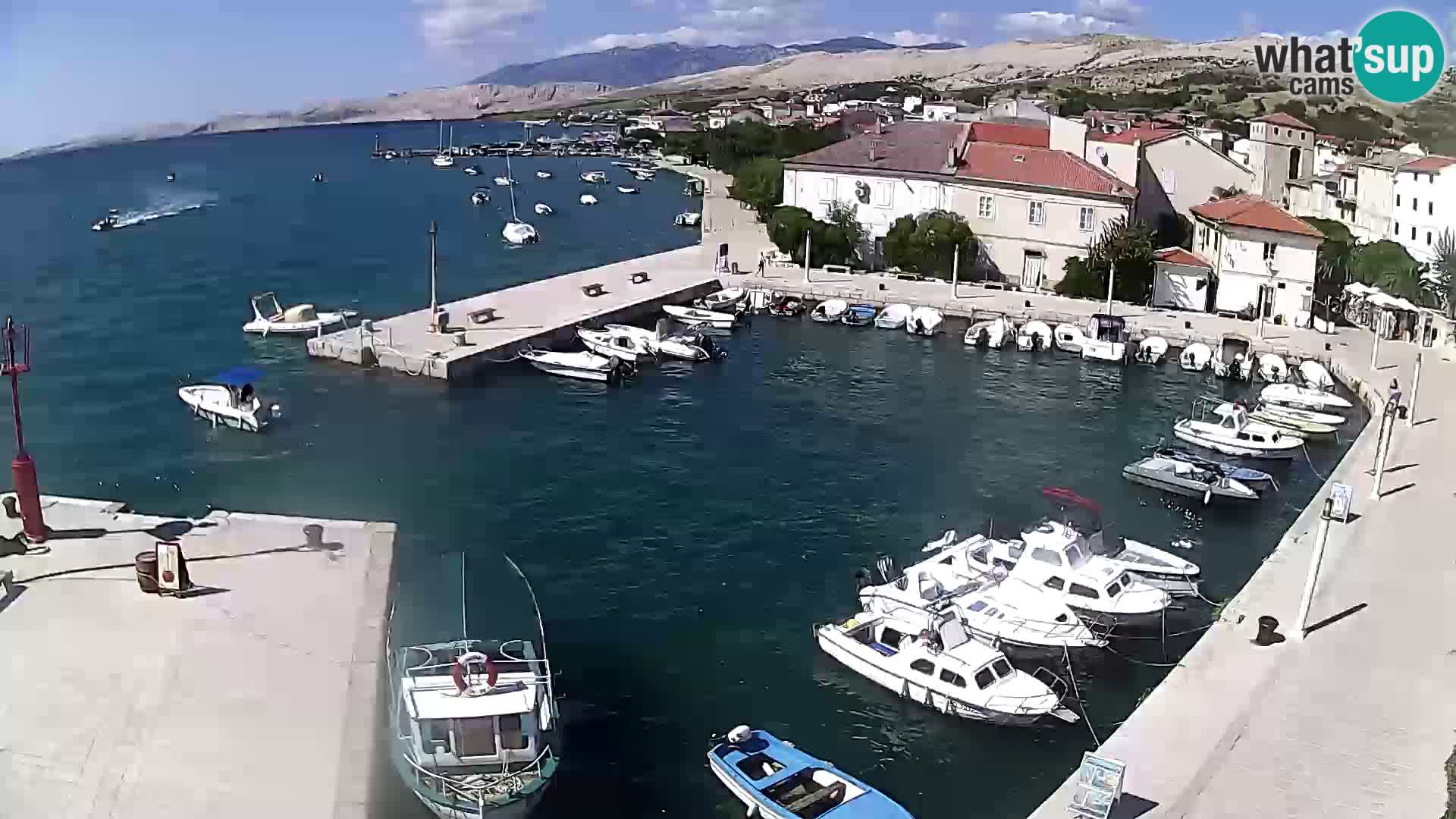 Pag web kamera – gradska marina