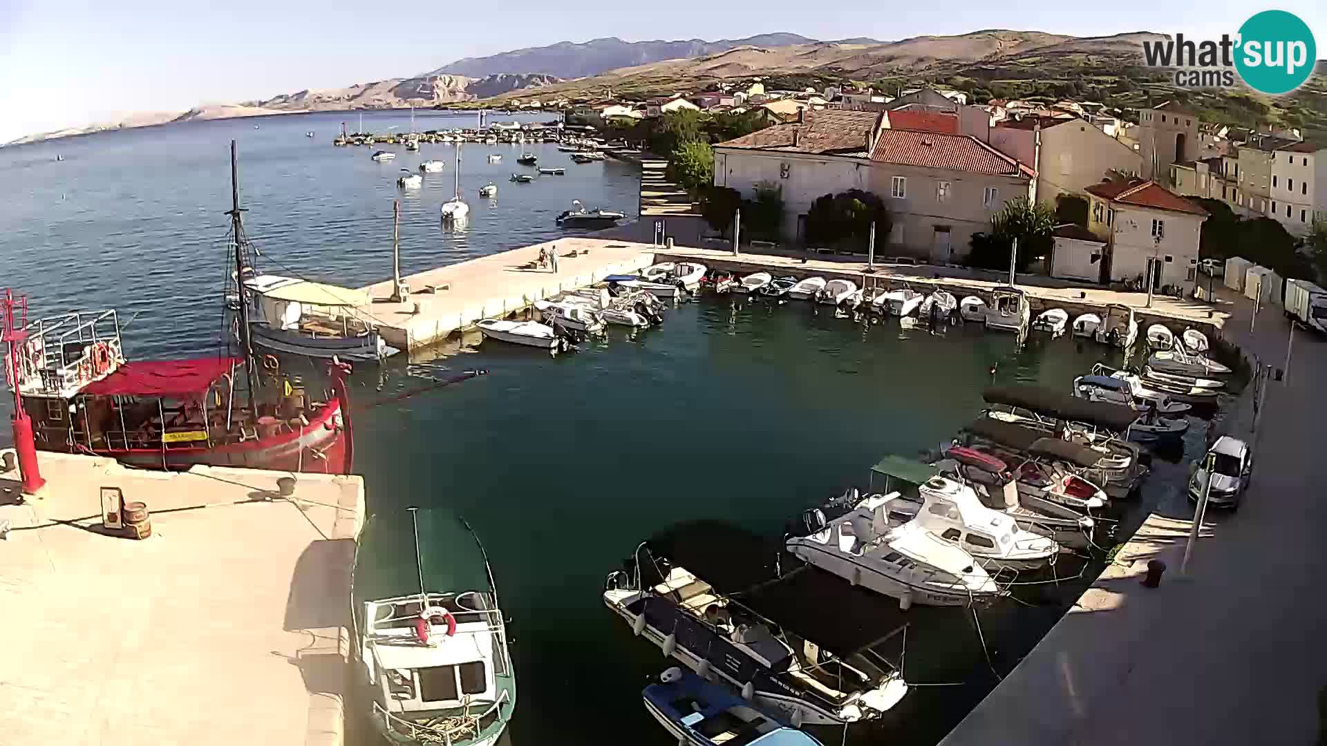 Pag spletna kamera – Mestna marina