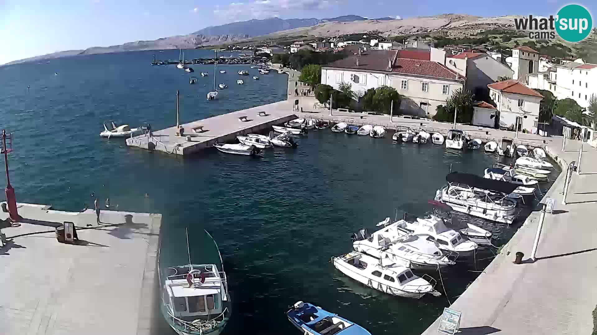 Pag spletna kamera – Mestna marina