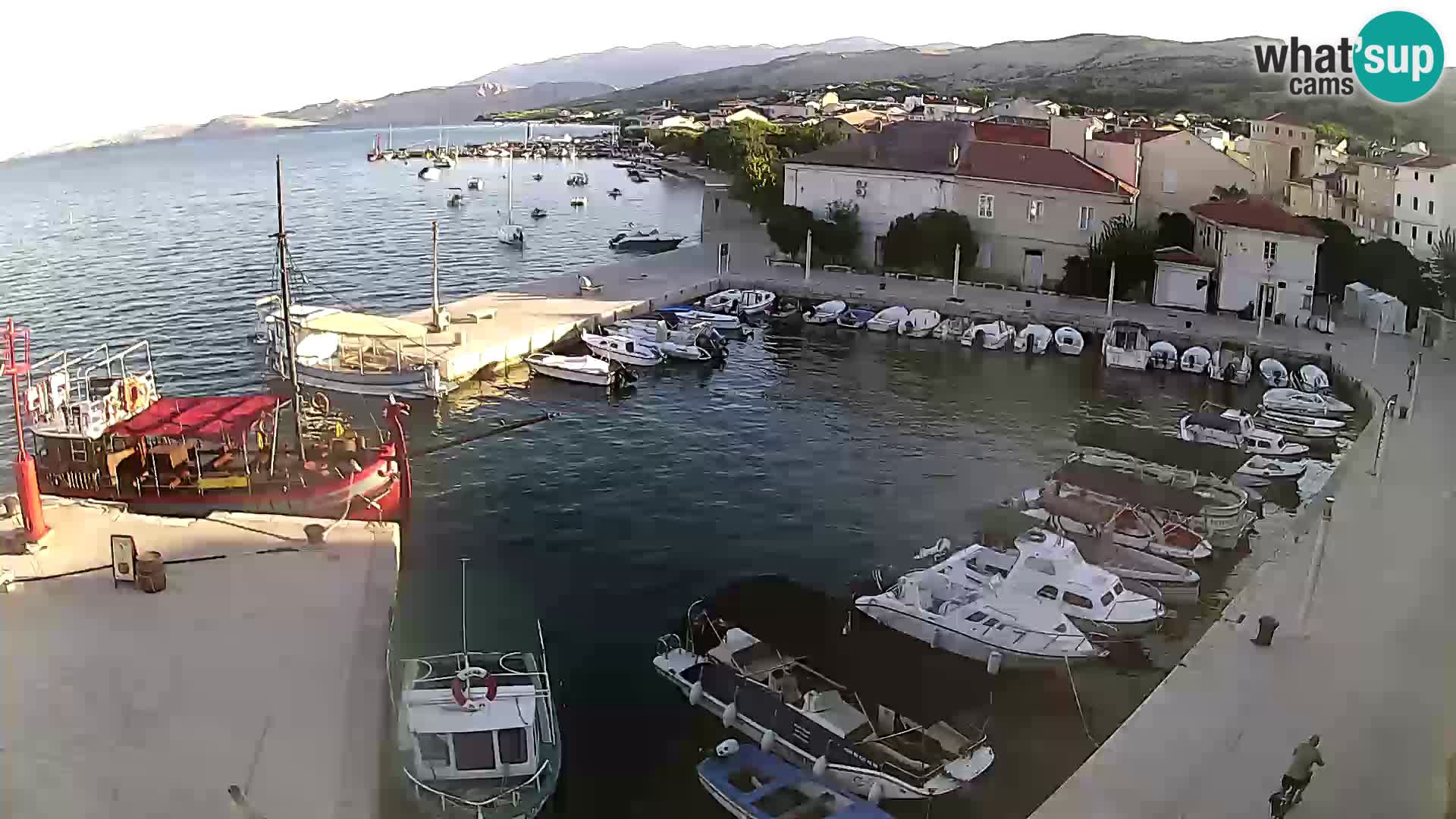 Livecam Pag – Marina de la ville