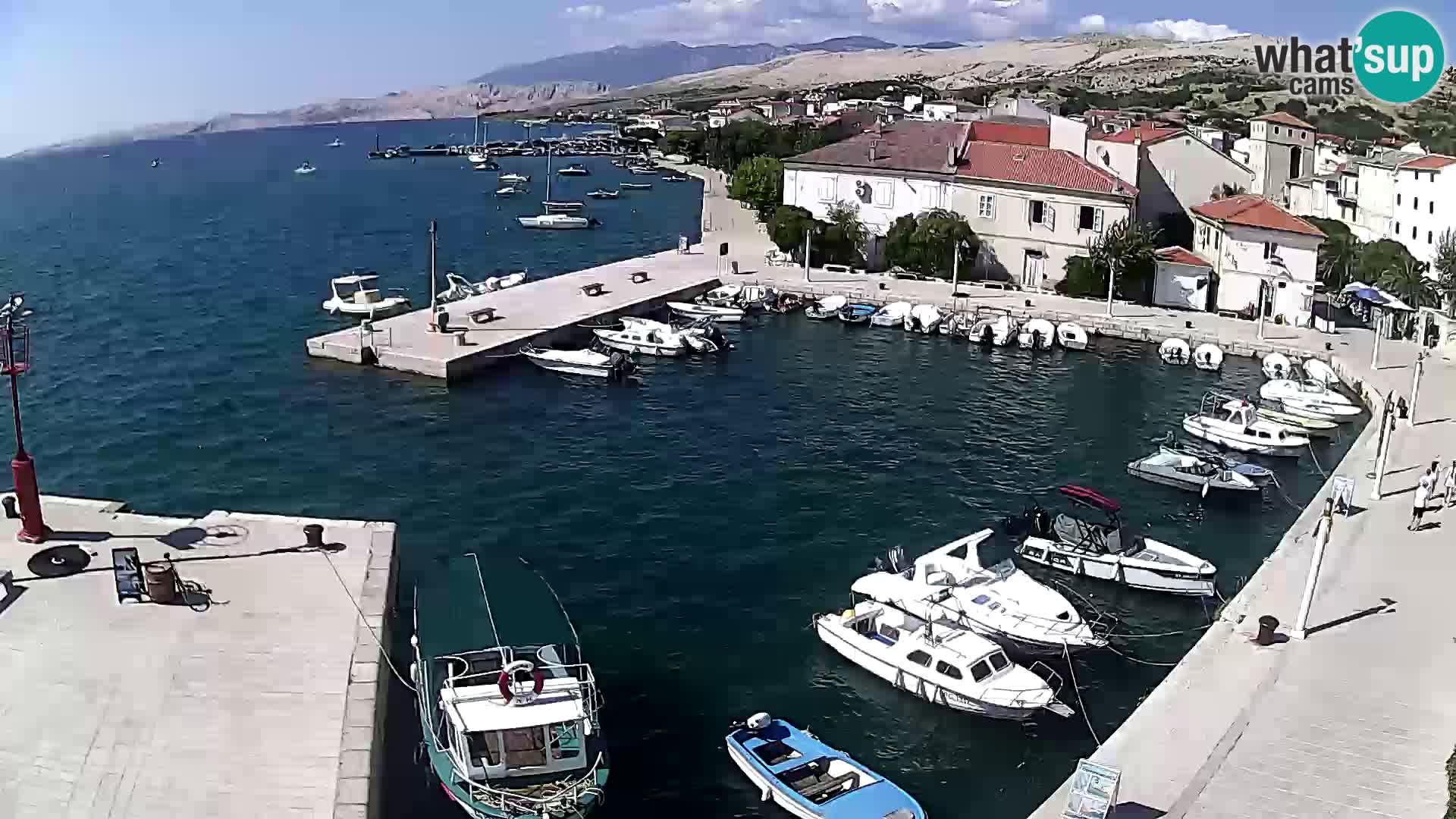 Pag spletna kamera – Mestna marina