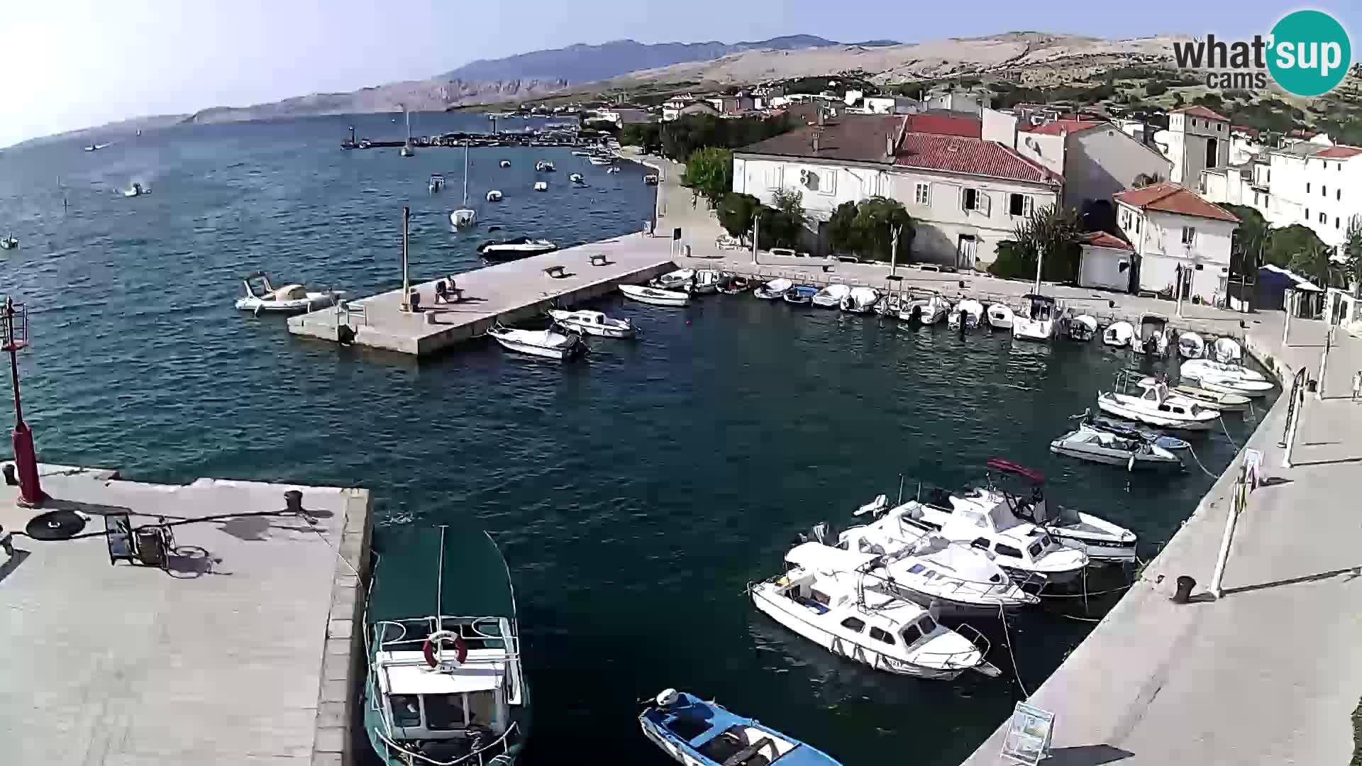 Pag Live webcam – porto turistico