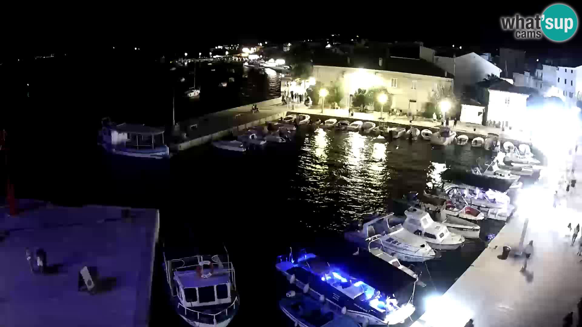 Pag webcam – town marina