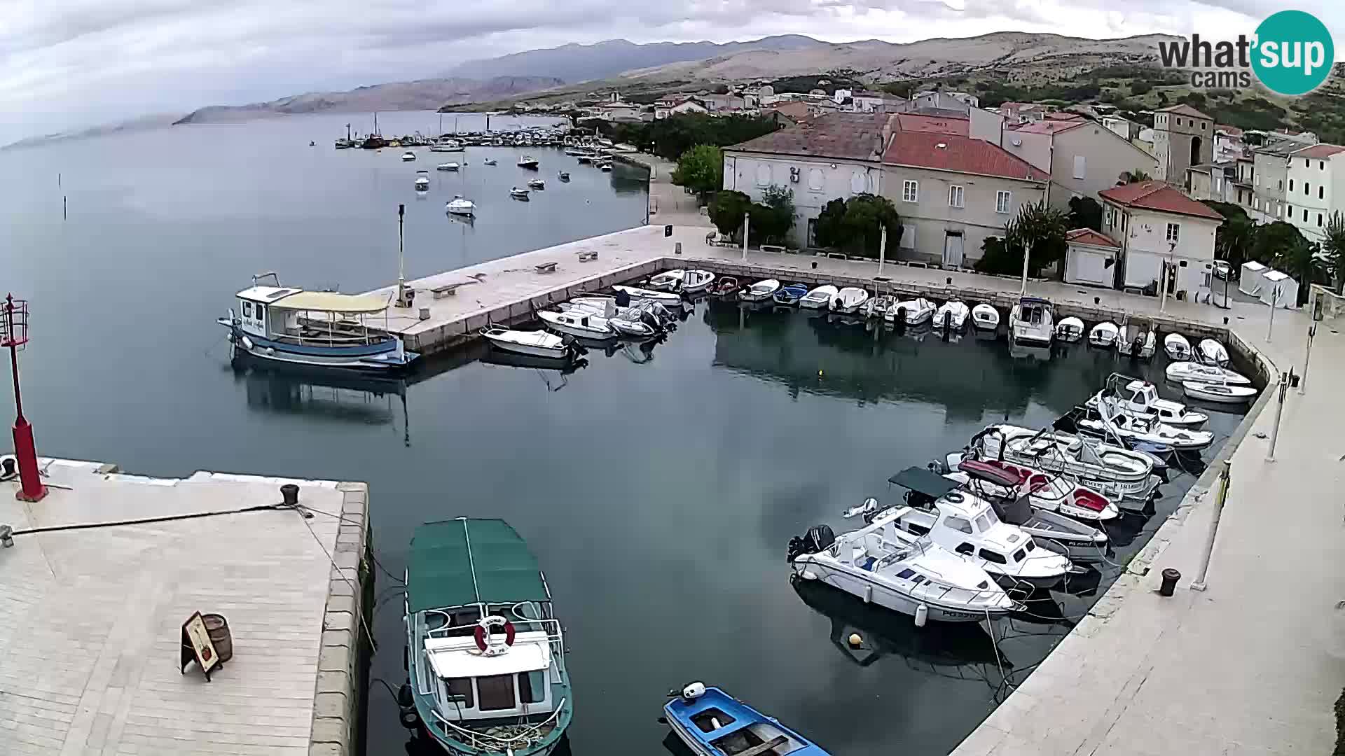 Pag spletna kamera – Mestna marina