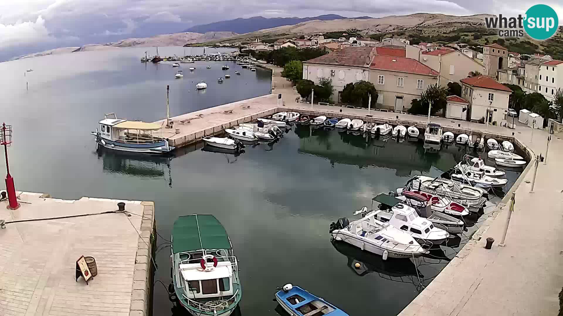 Pag webcam – town marina