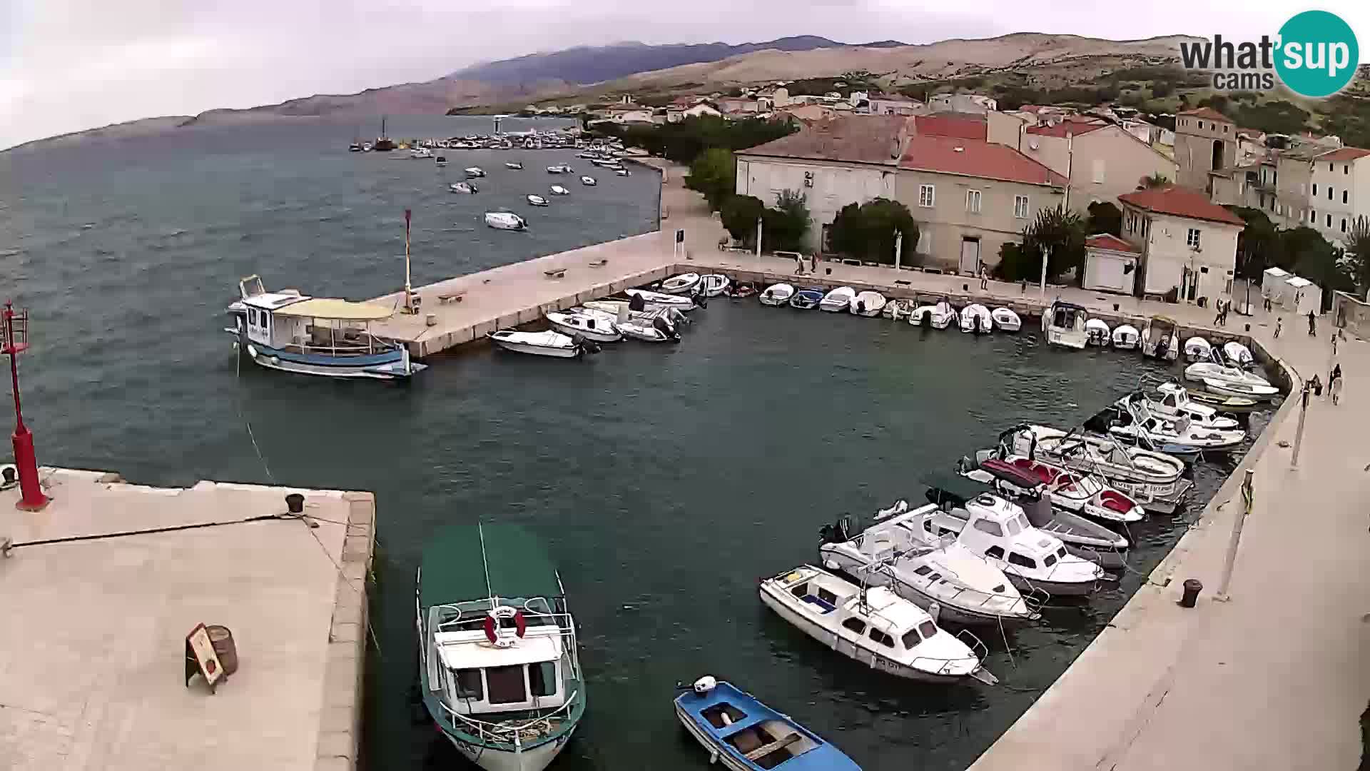 Pag Live webcam – porto turistico