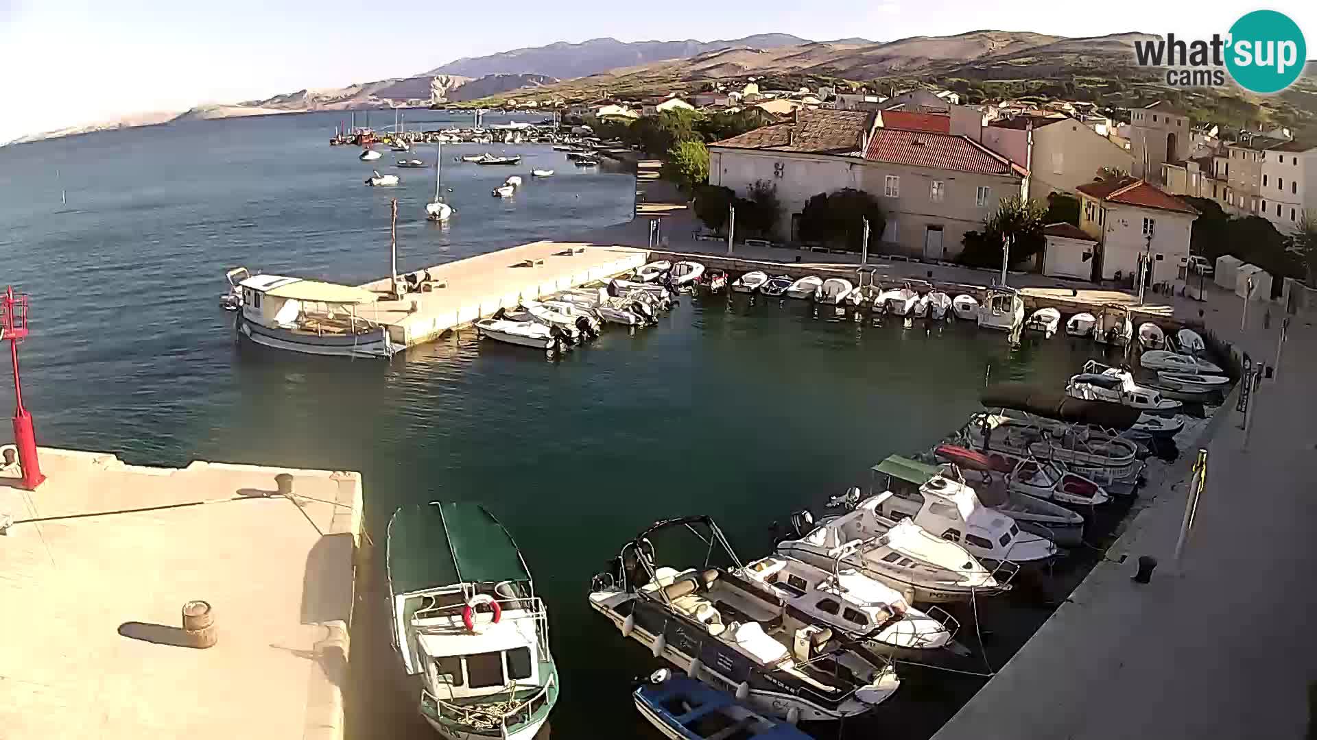 Pag Live webcam – porto turistico