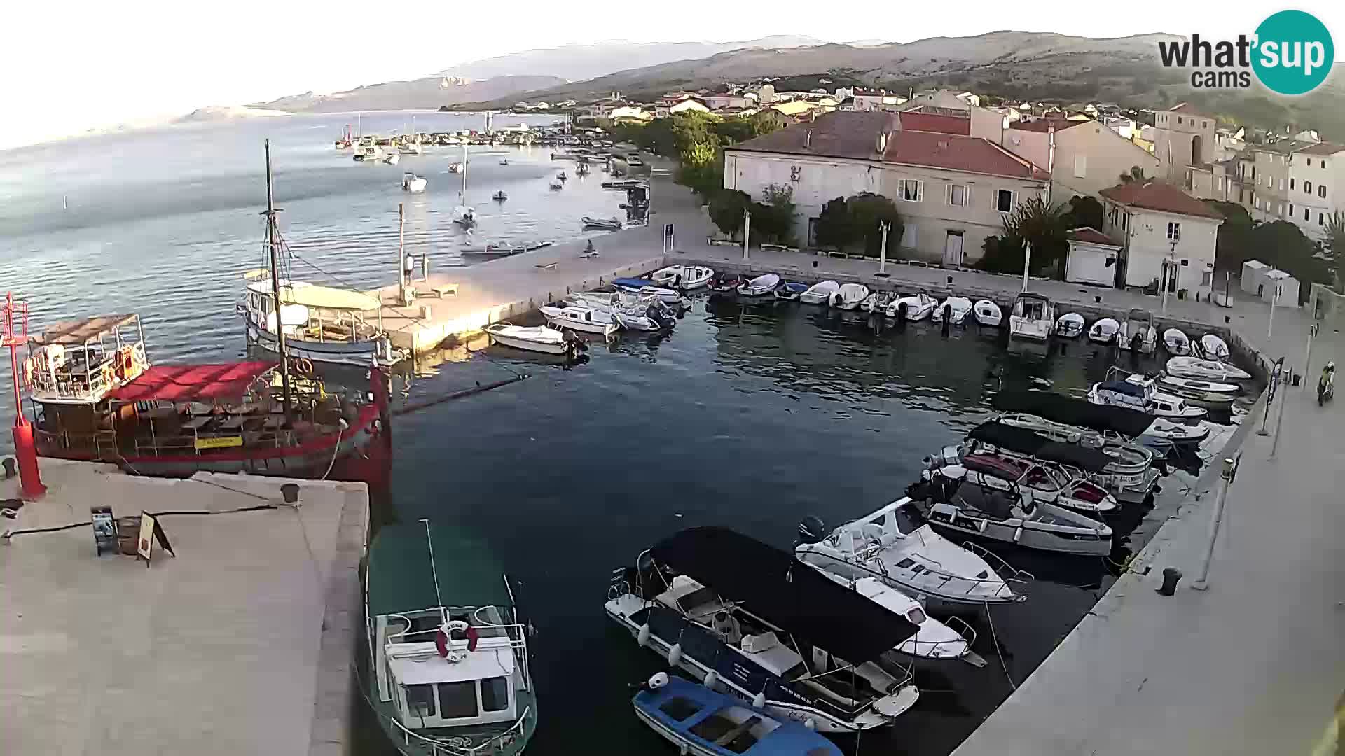 Livecam Pag – Marina de la ville