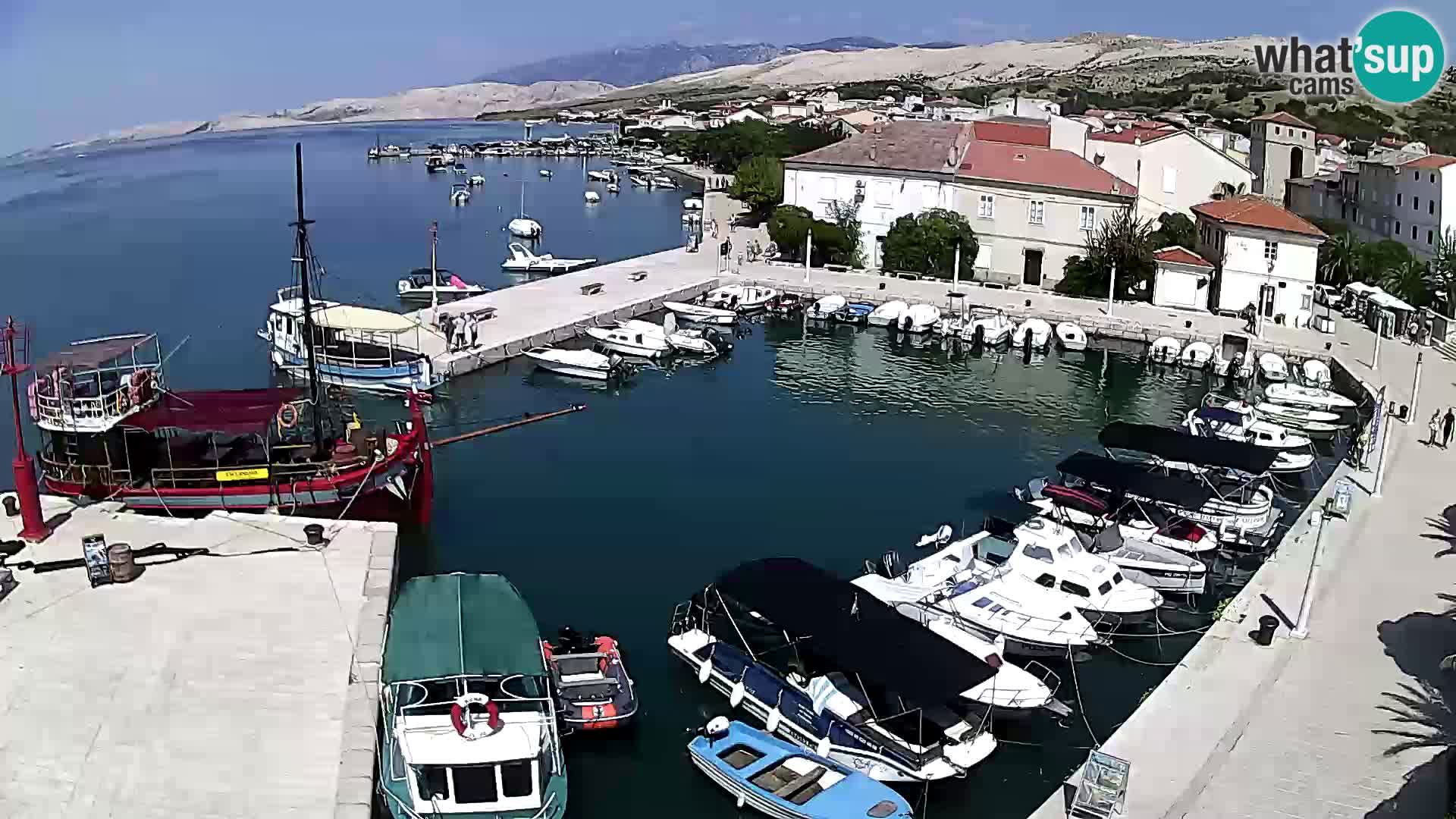 Pag web kamera – gradska marina