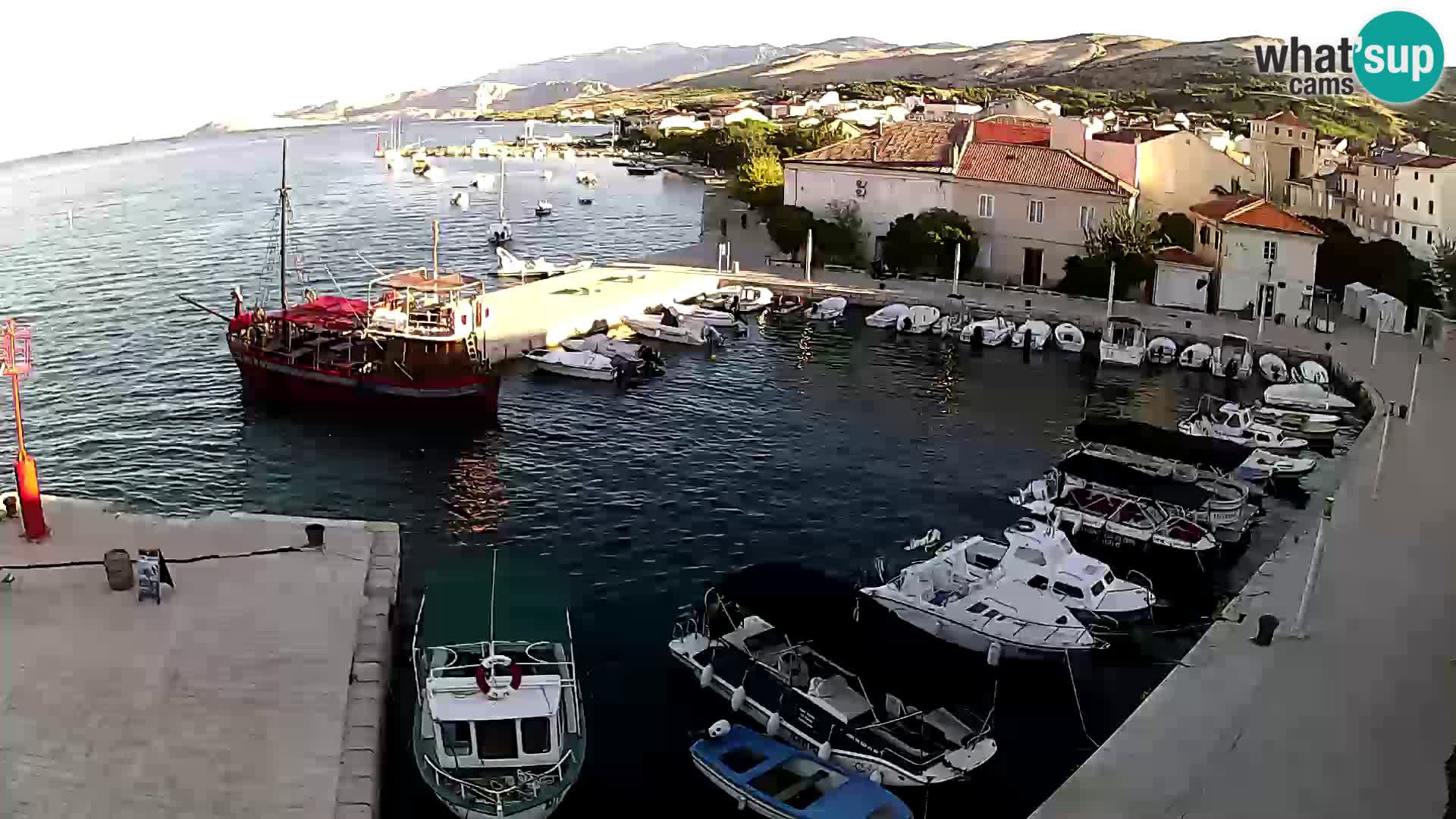 Pag web kamera – gradska marina