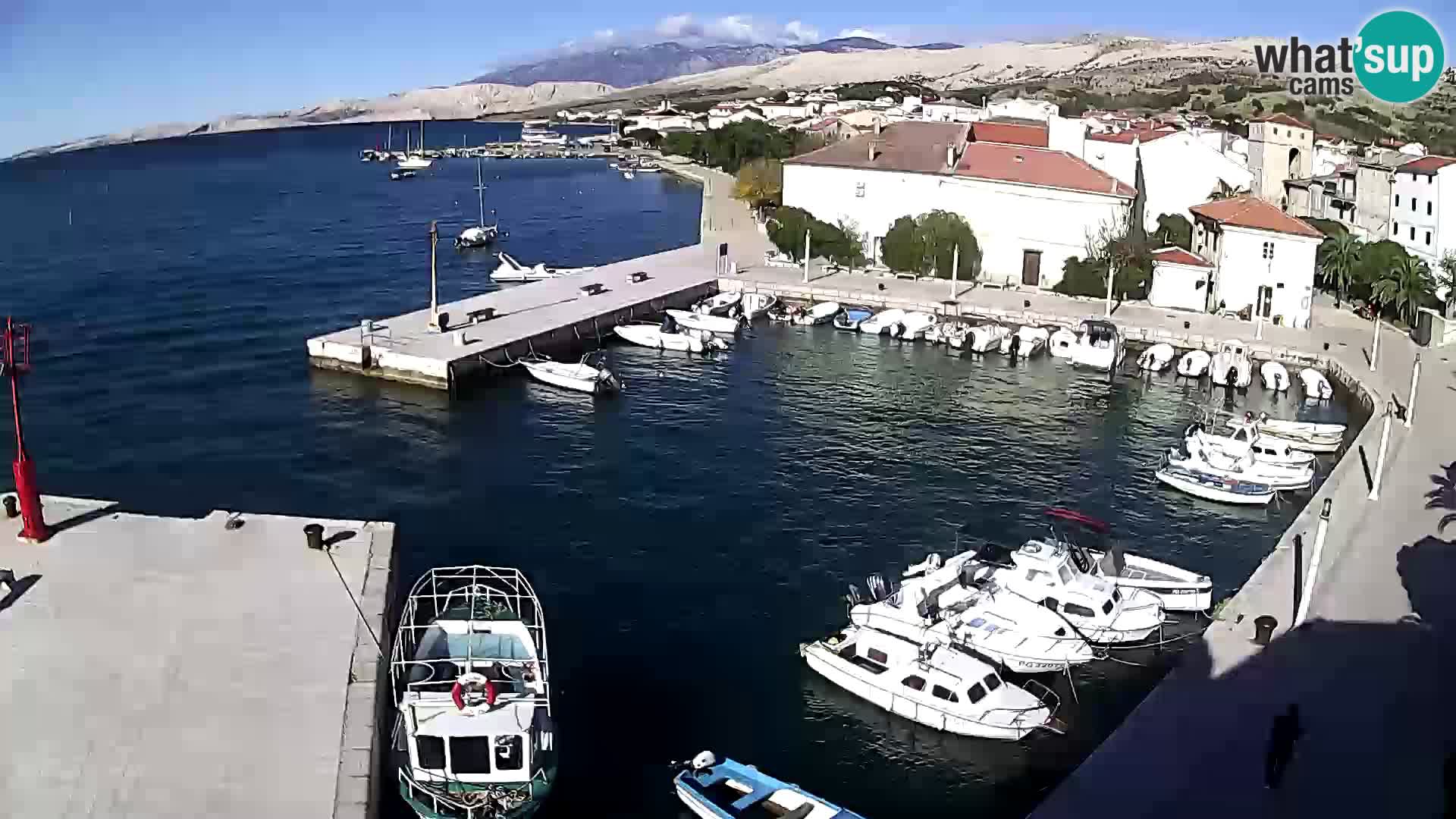 Pag web kamera – gradska marina