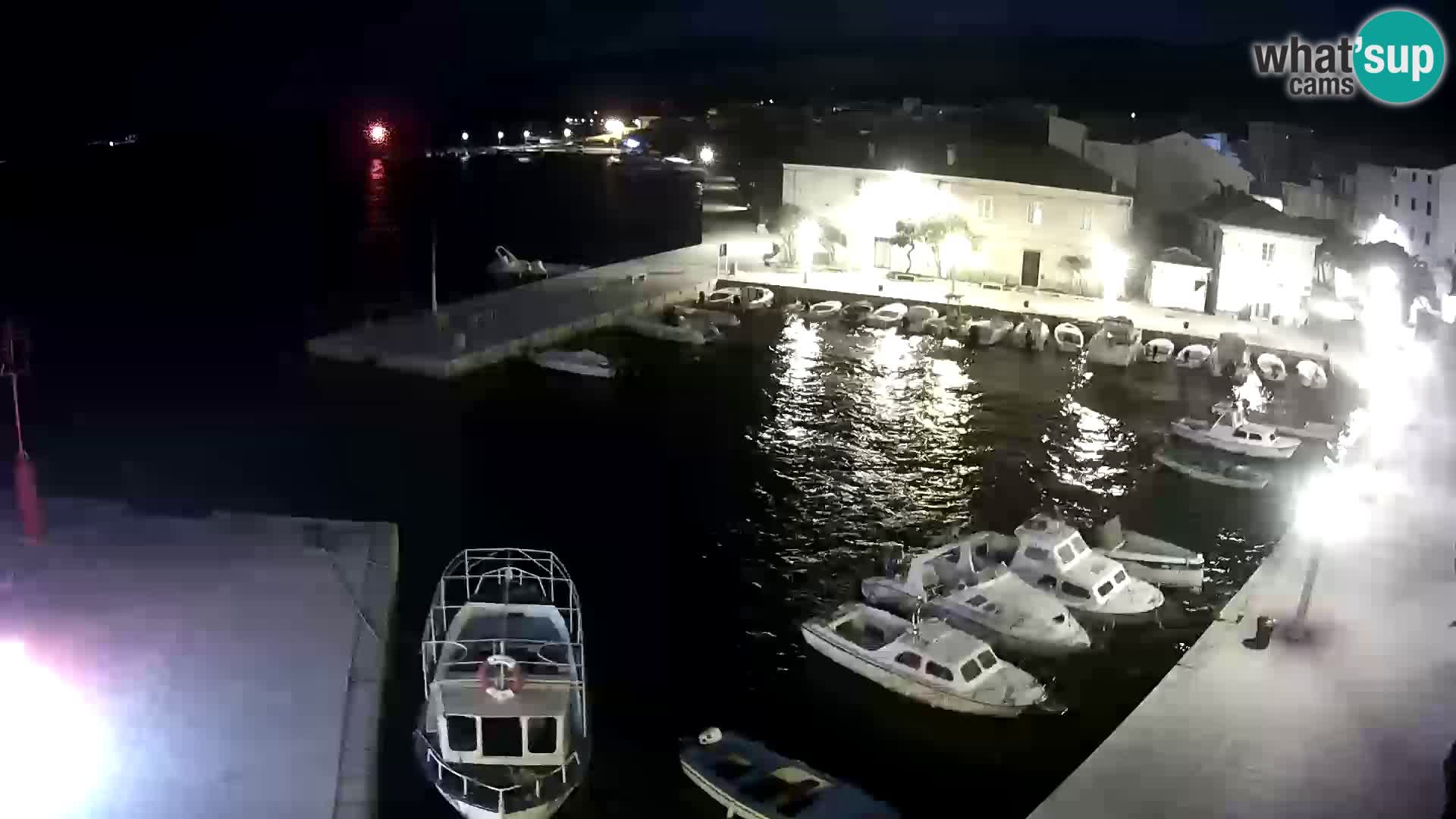 Pag webcam – town marina
