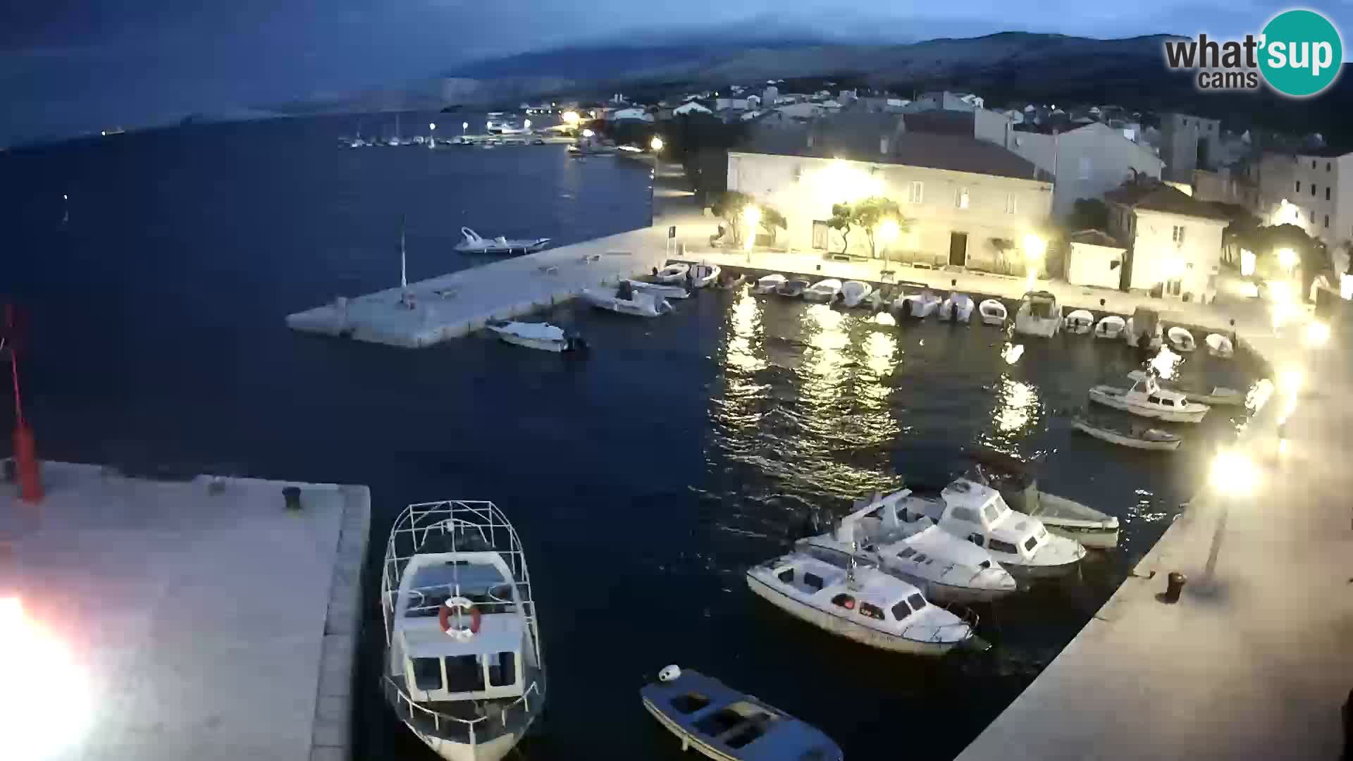 Pag Live webcam – porto turistico