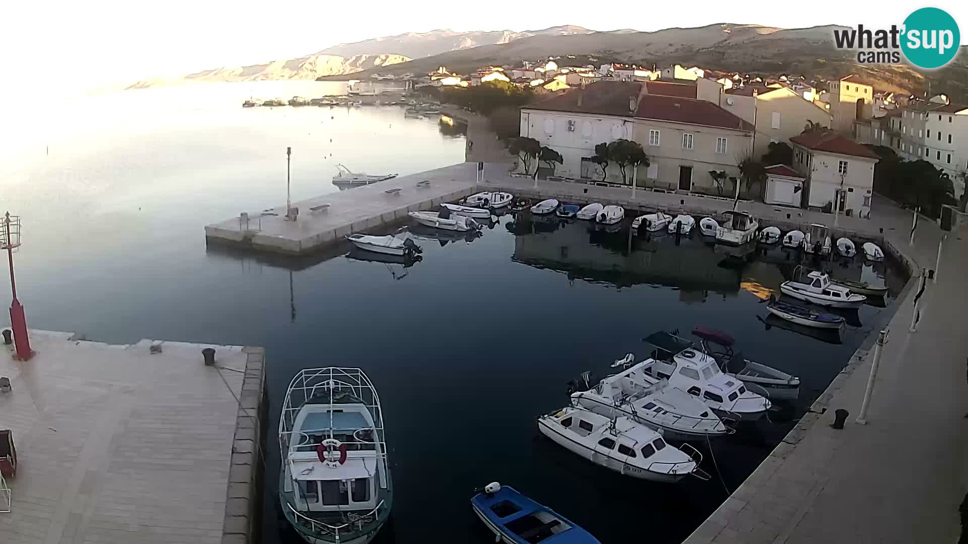 Pag spletna kamera – Mestna marina