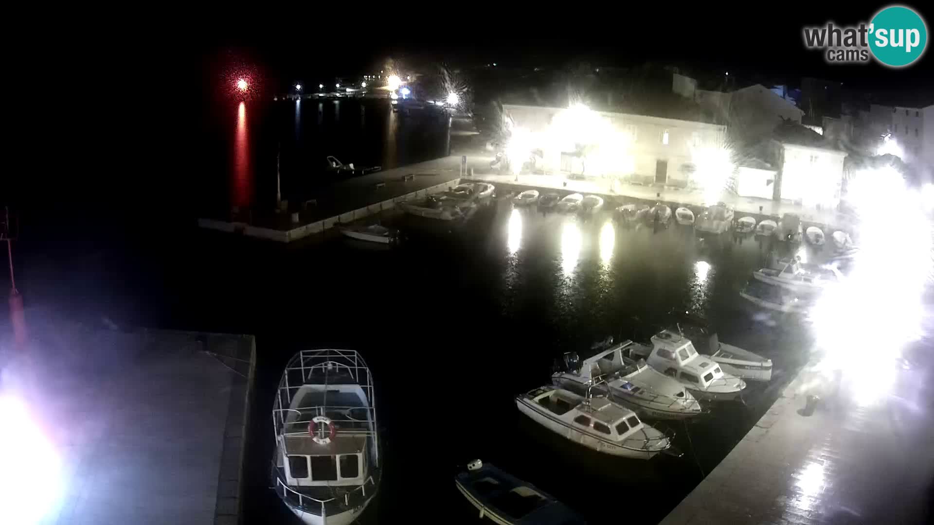 Pag webcam – town marina