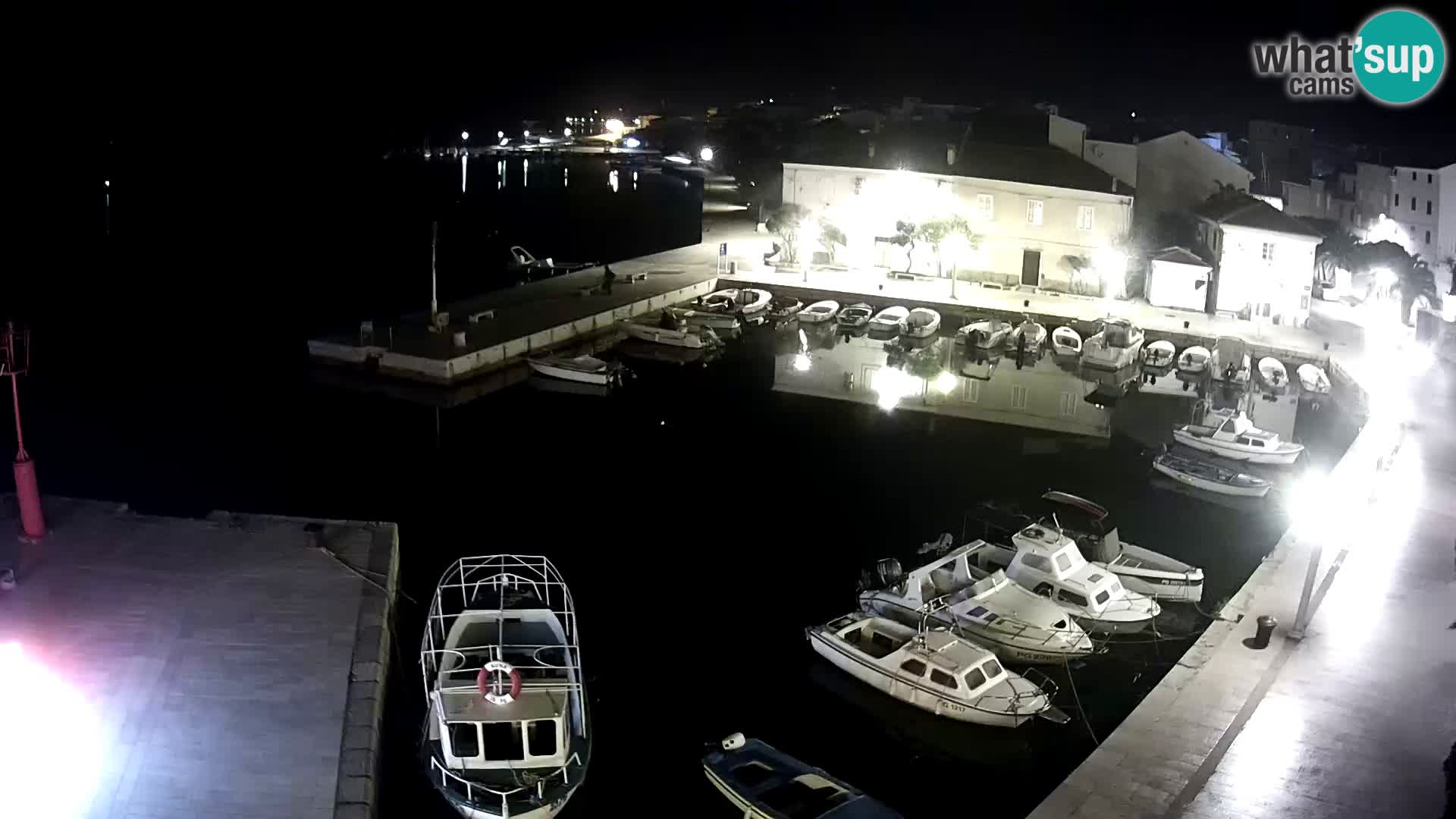 Livecam Pag – Marina de la ville