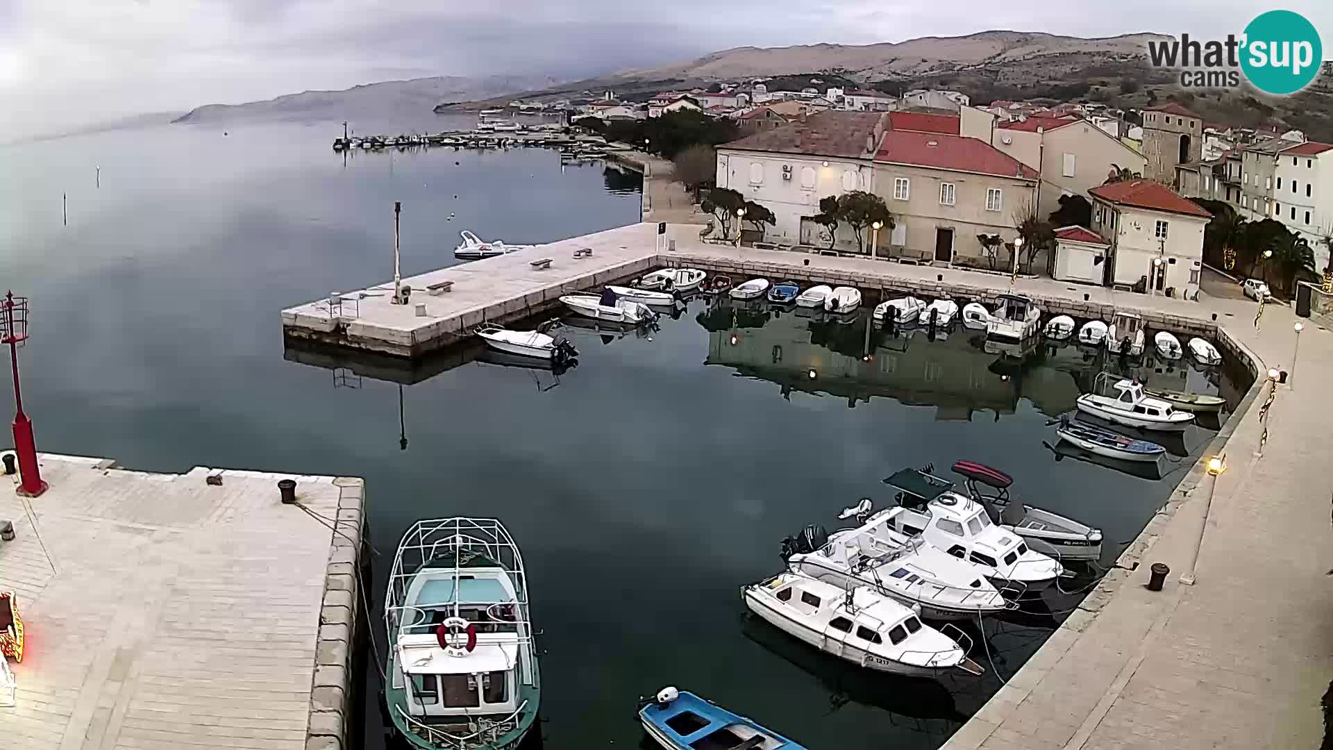 Pag spletna kamera – Mestna marina