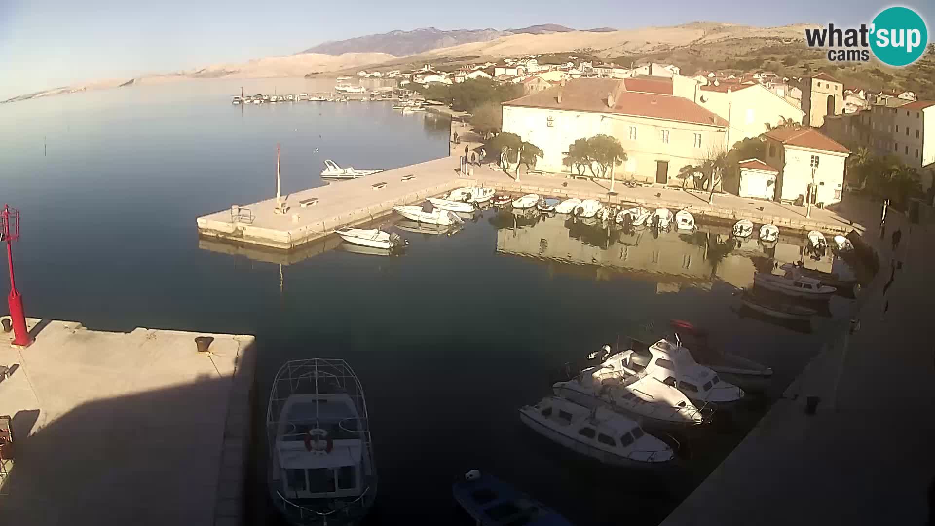 Pag web kamera – gradska marina