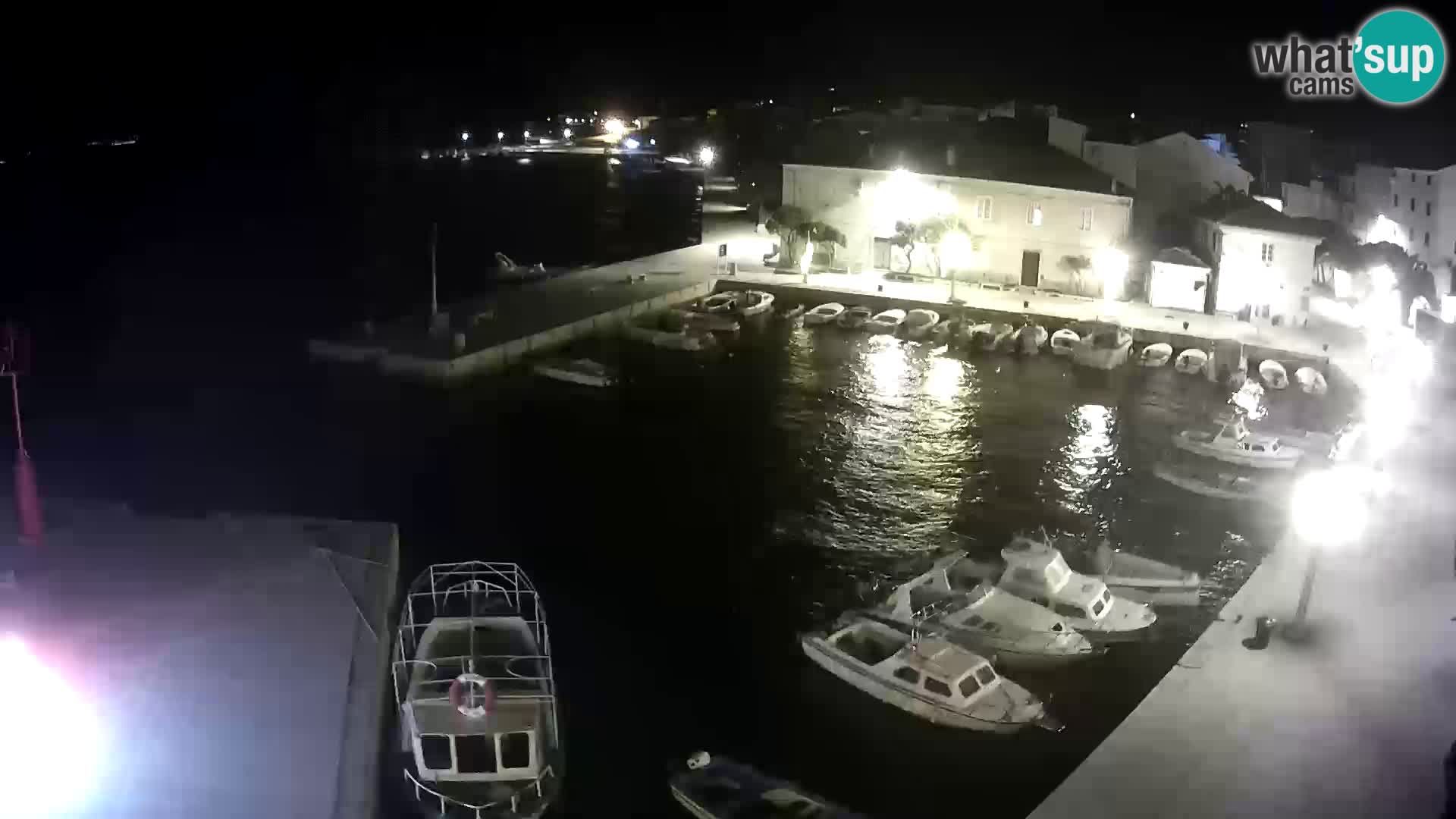 Livecam Pag – Marina de la ville