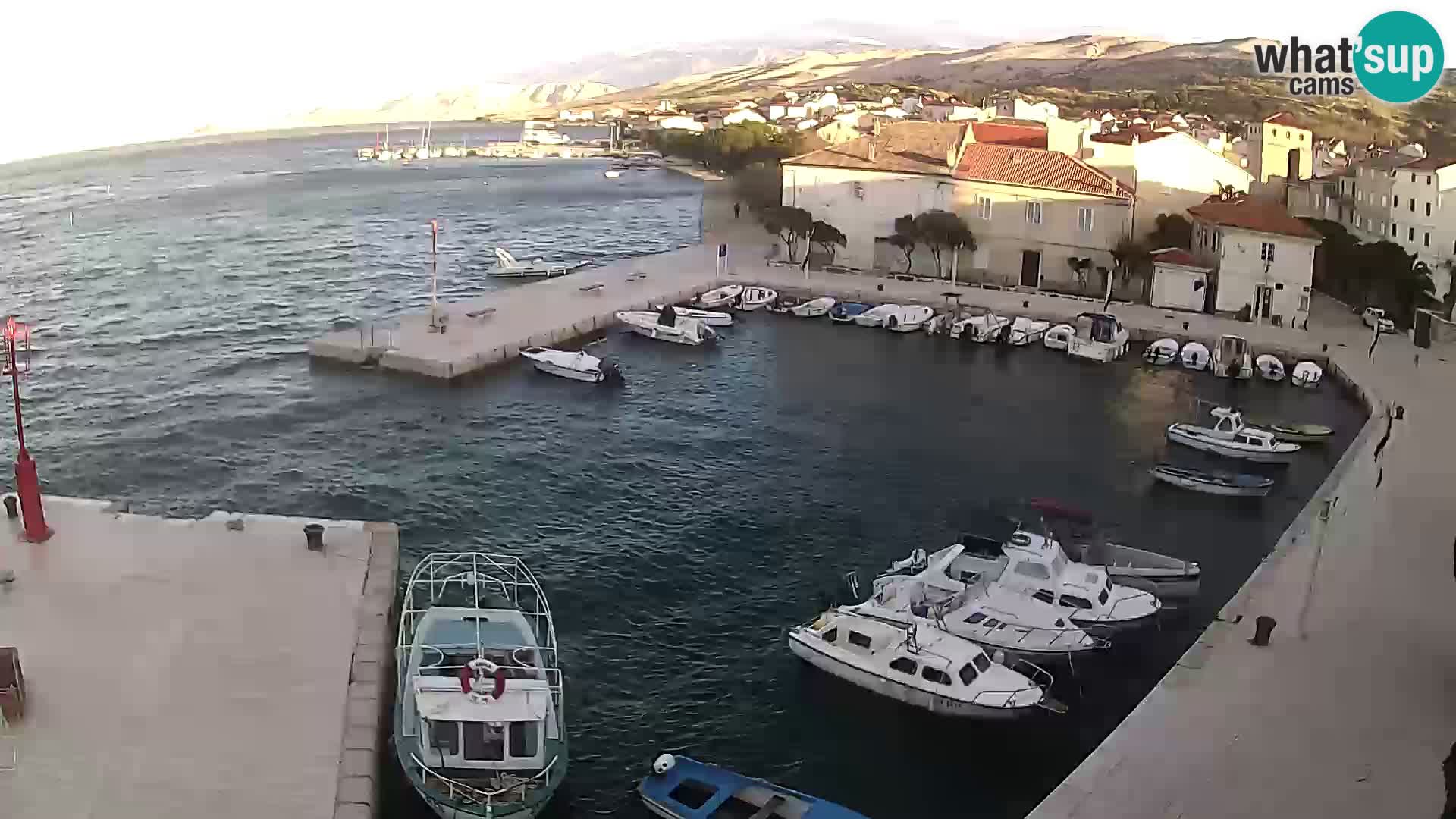 Pag spletna kamera – Mestna marina