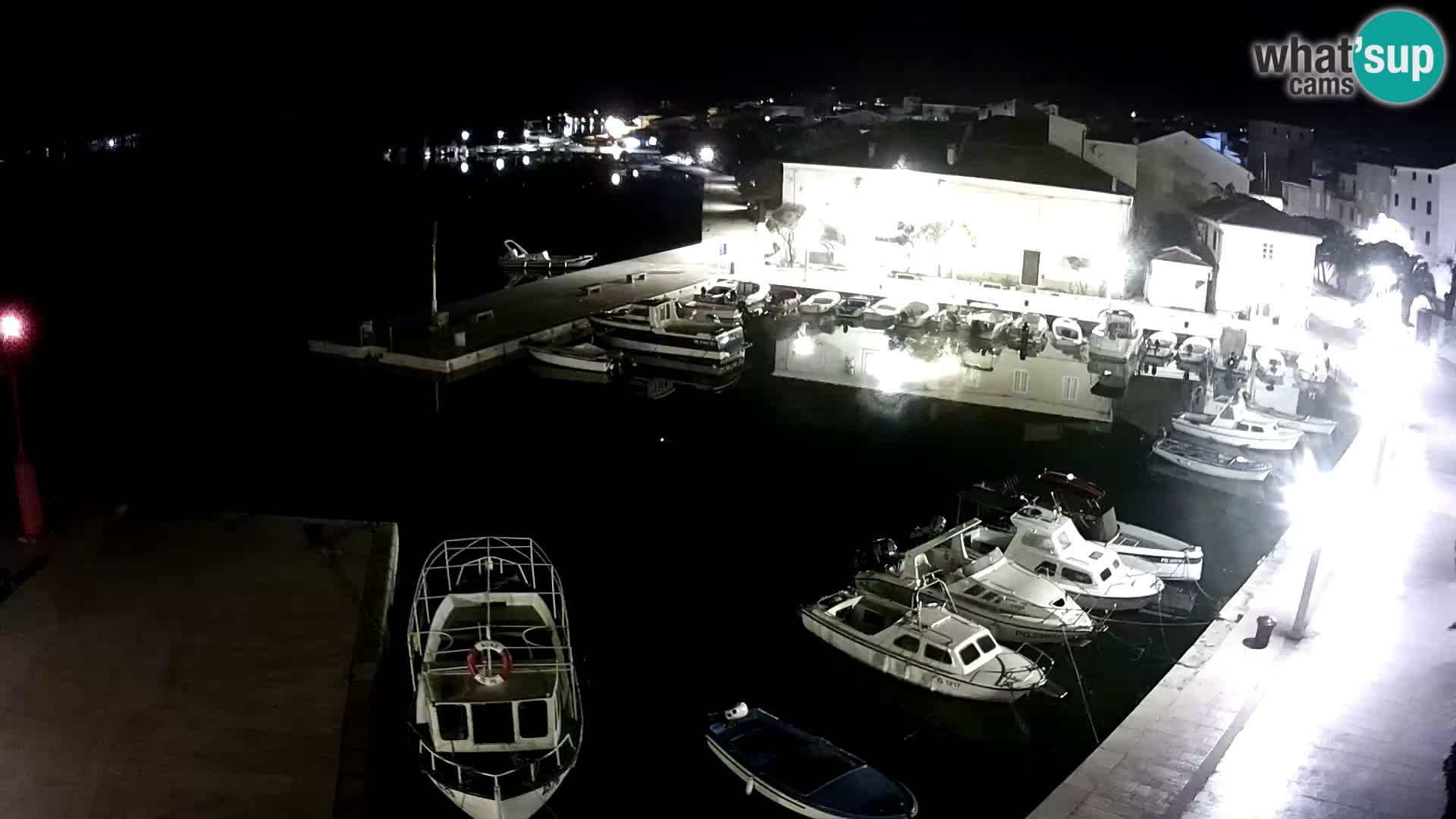 Pag webcam – town marina
