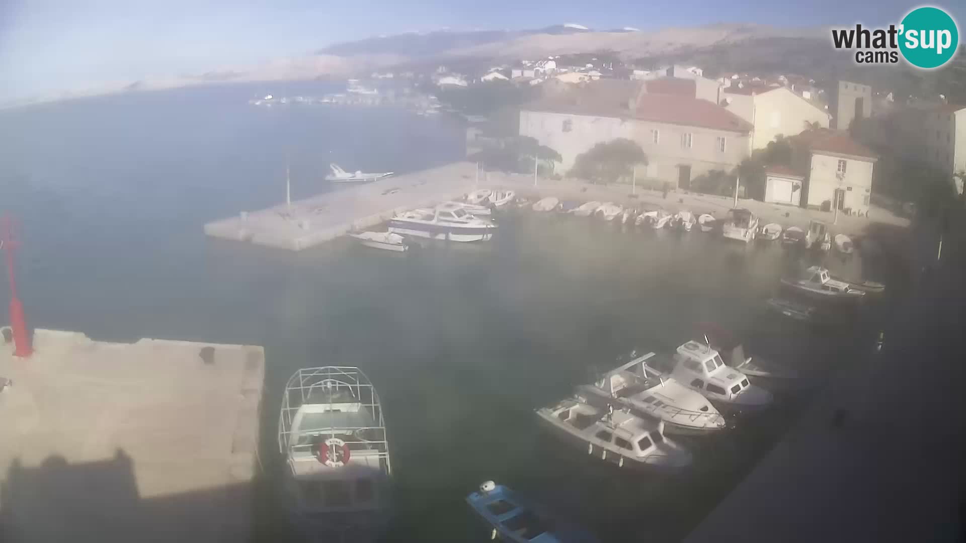 Livecam Pag – Marina de la ville