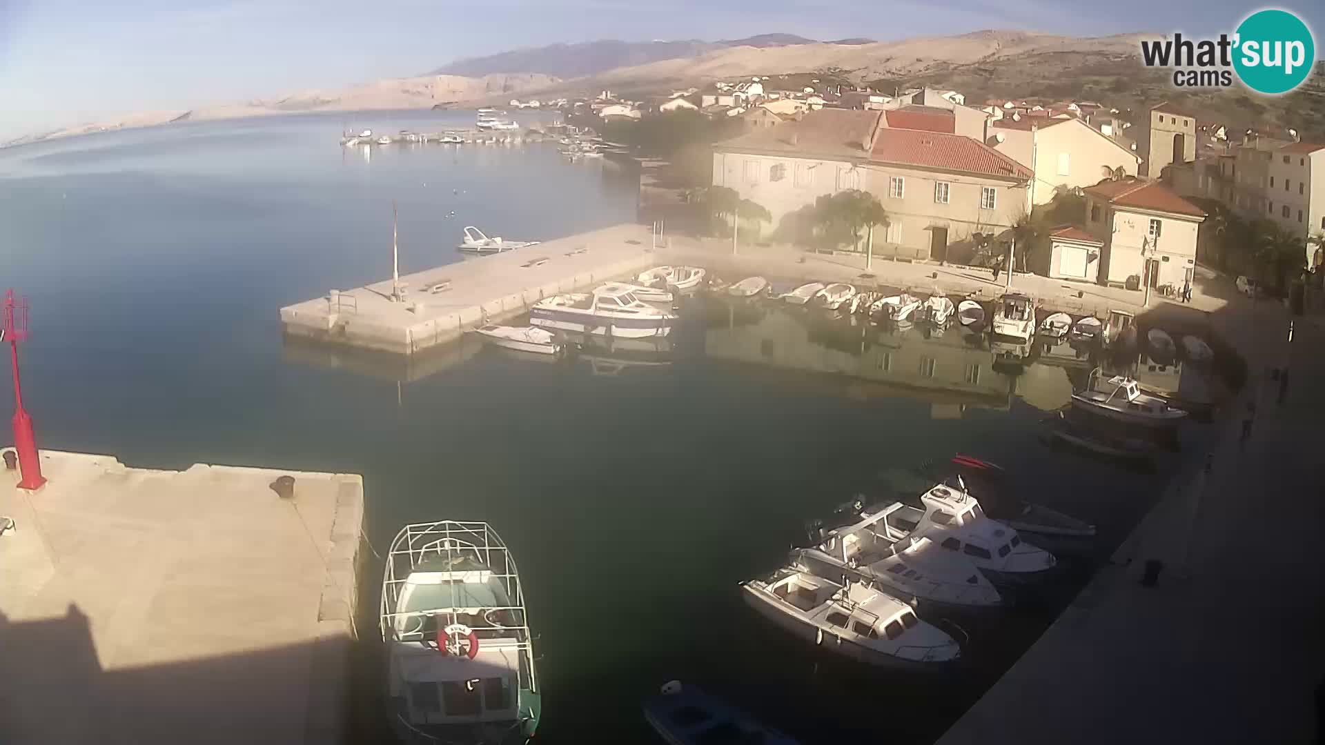 Pag Live webcam – porto turistico