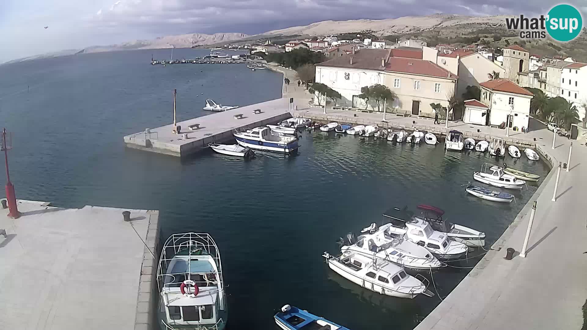 Pag spletna kamera – Mestna marina