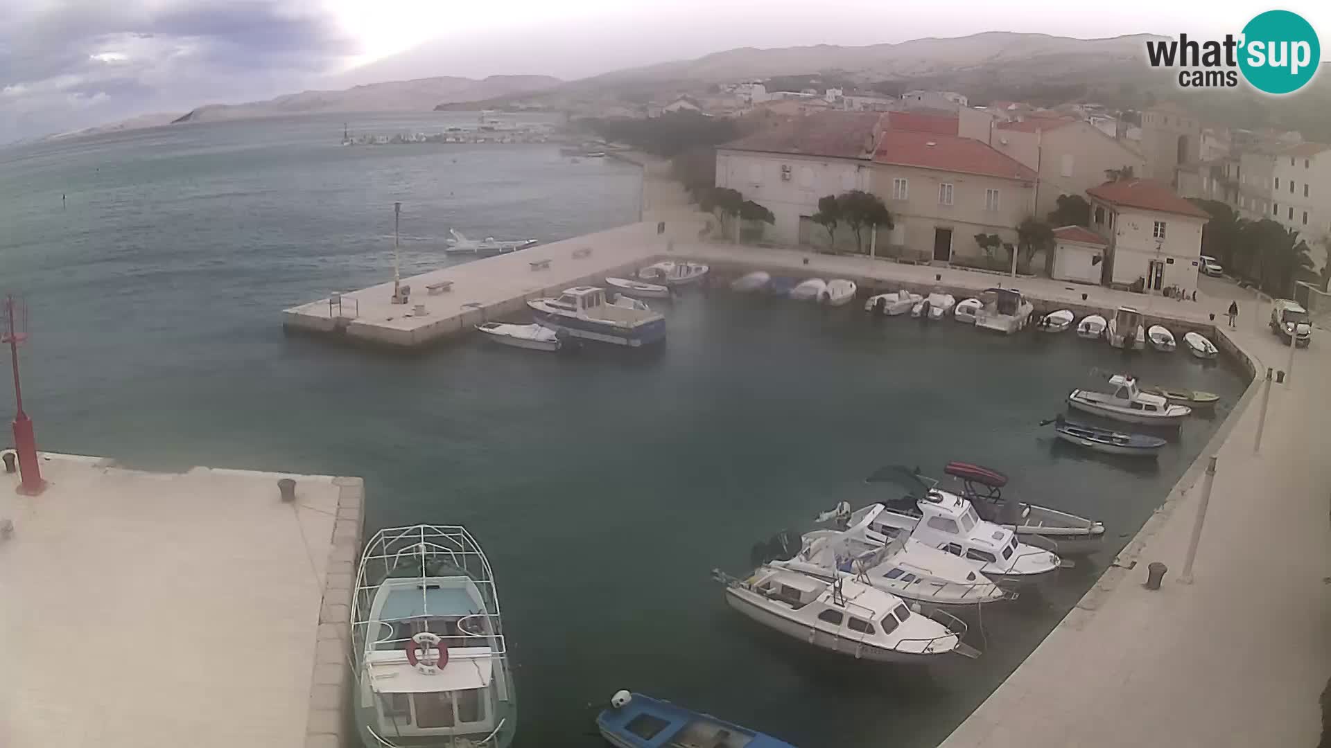 Pag Live webcam – porto turistico