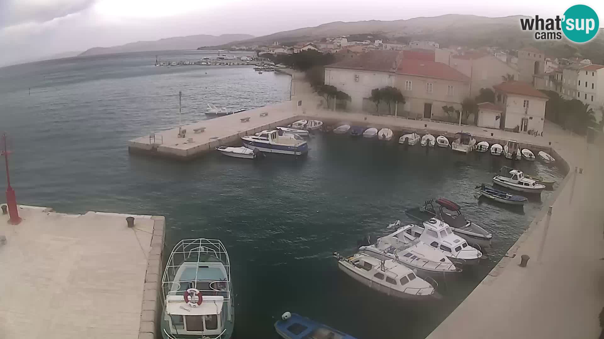 Pag webcam – town marina