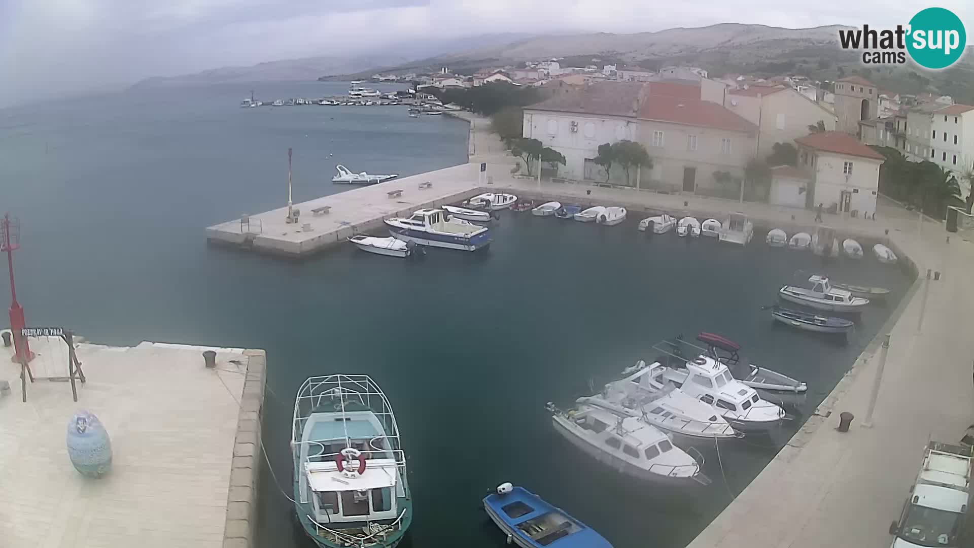 Pag web kamera – gradska marina