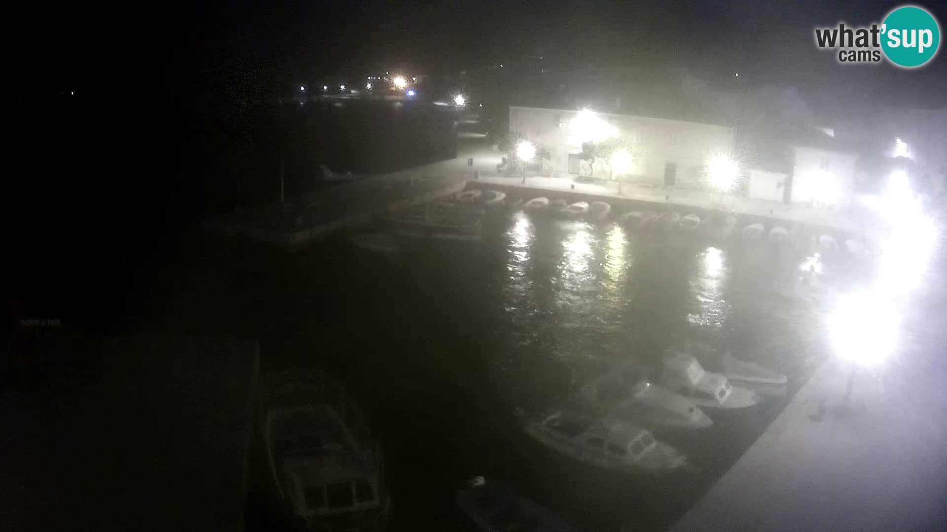 Pag webcam – town marina