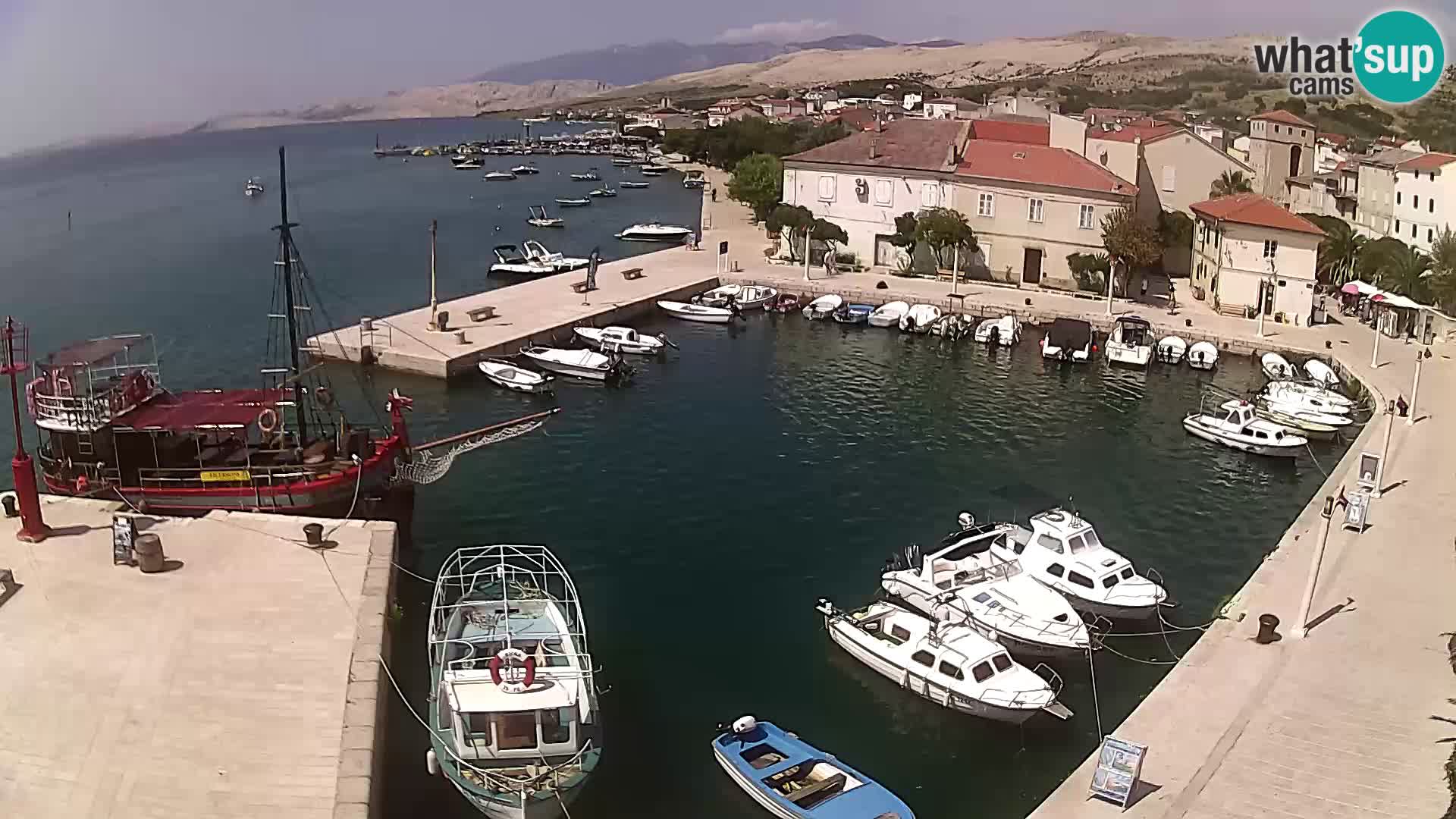 Pag spletna kamera – Mestna marina
