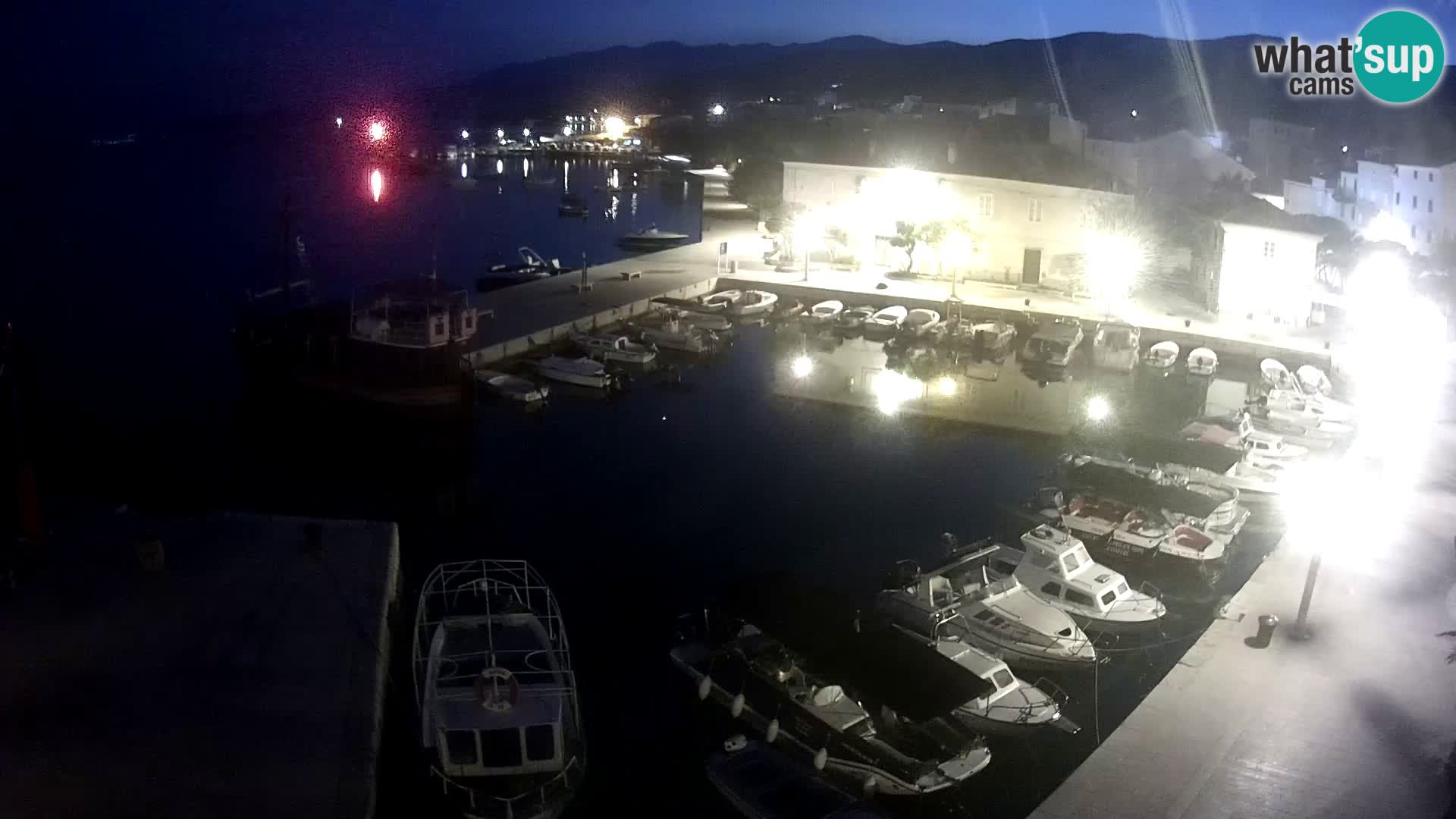 Pag webcam – town marina