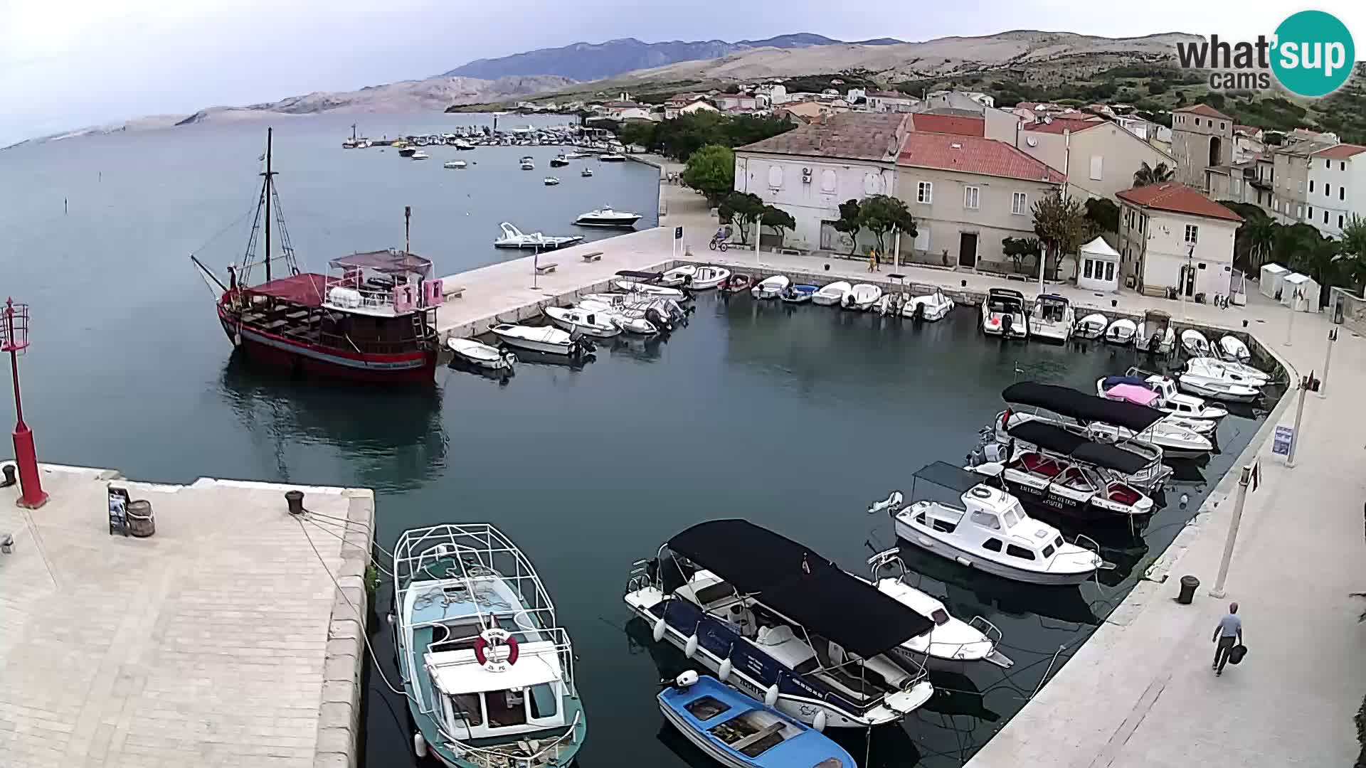 Pag Live webcam – porto turistico