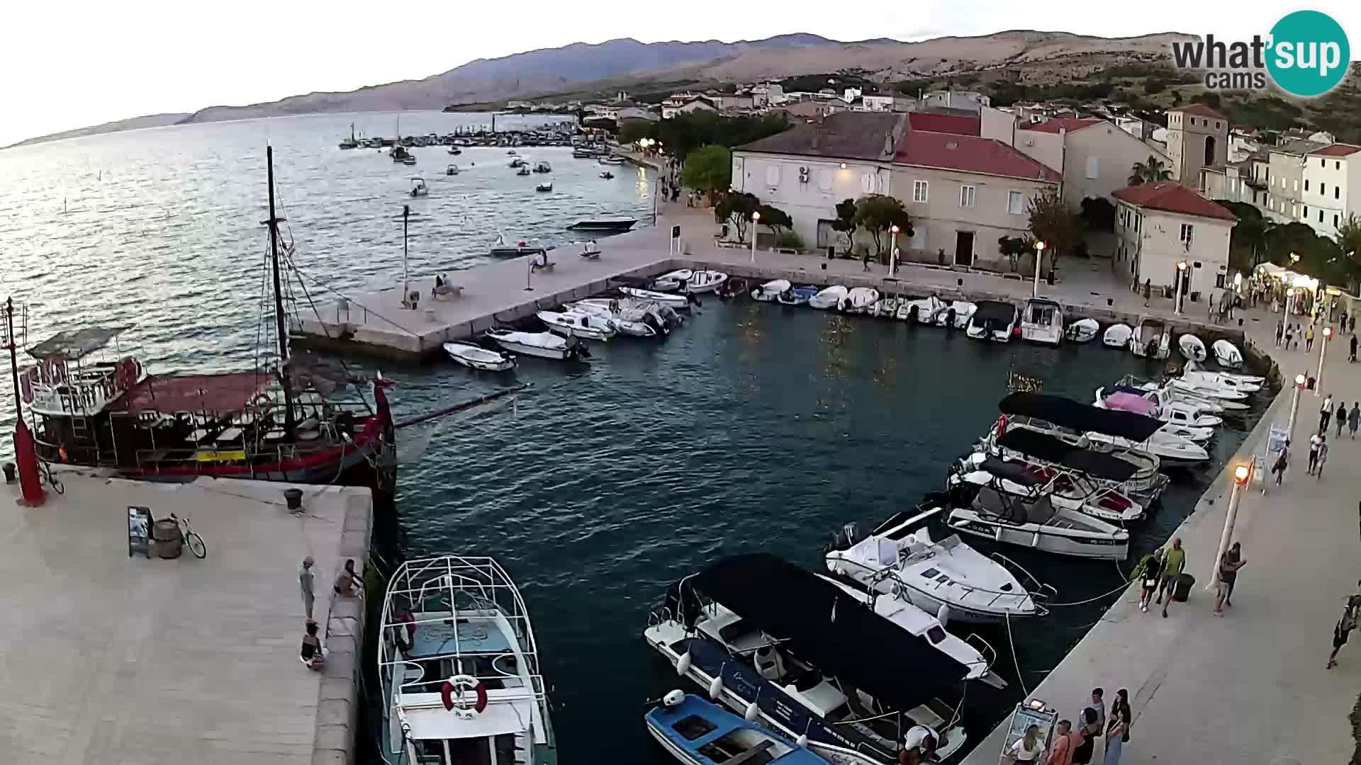 Pag web kamera – gradska marina