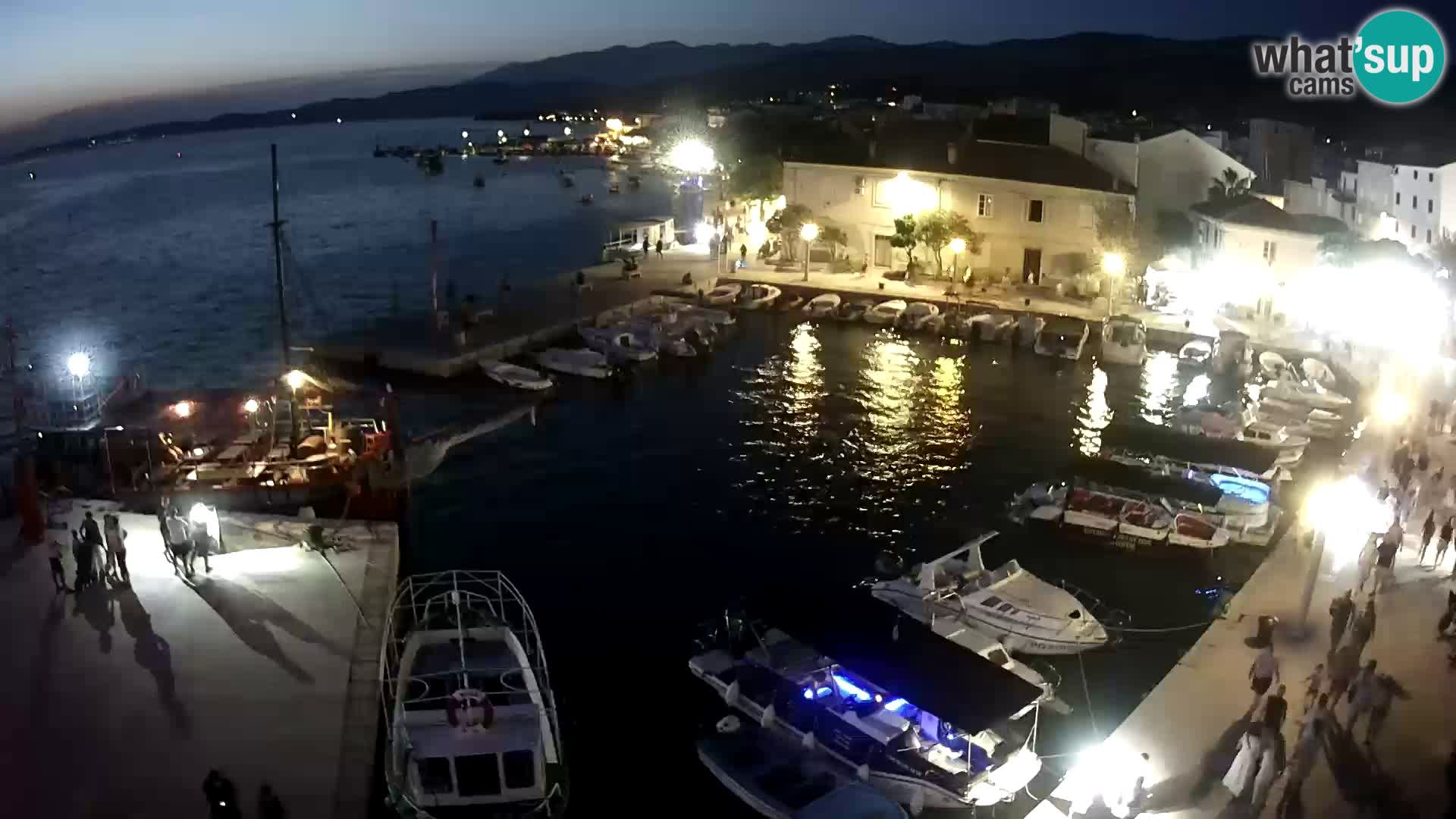 Livecam Pag – Marina de la ville
