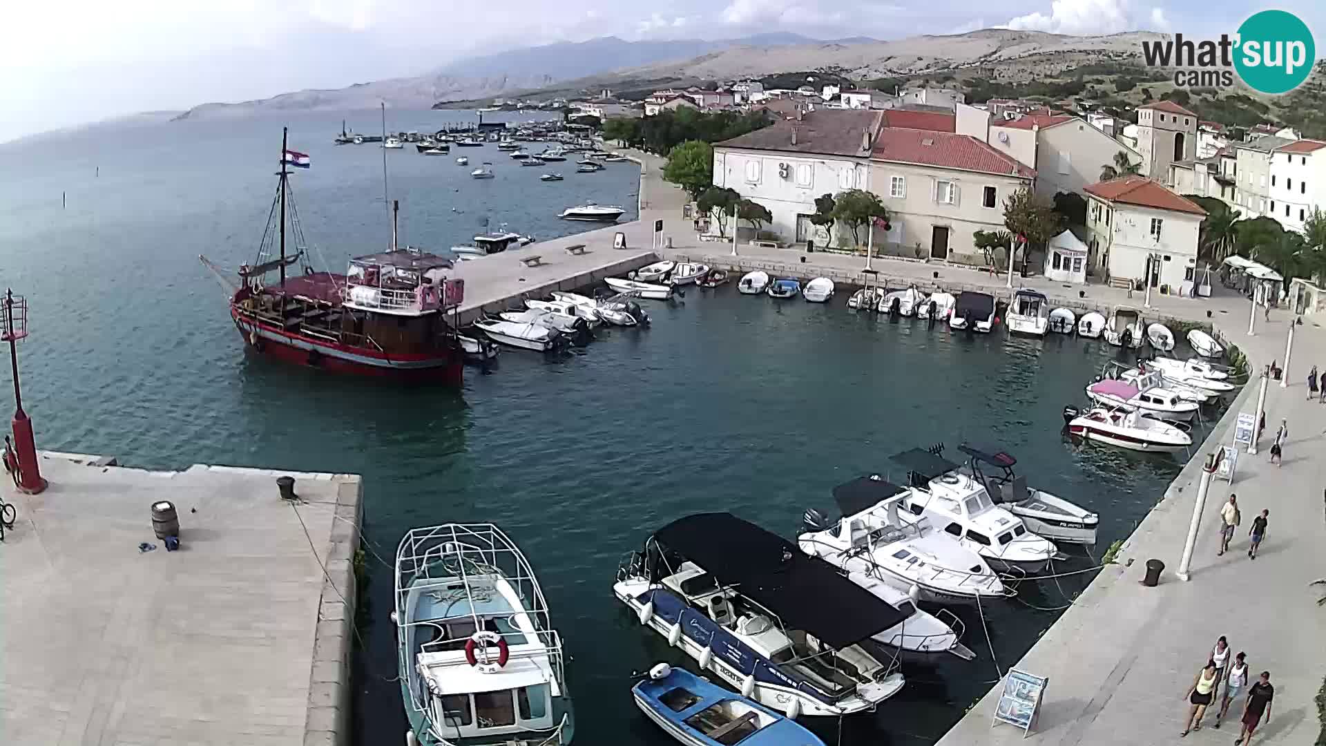 Pag web kamera – gradska marina