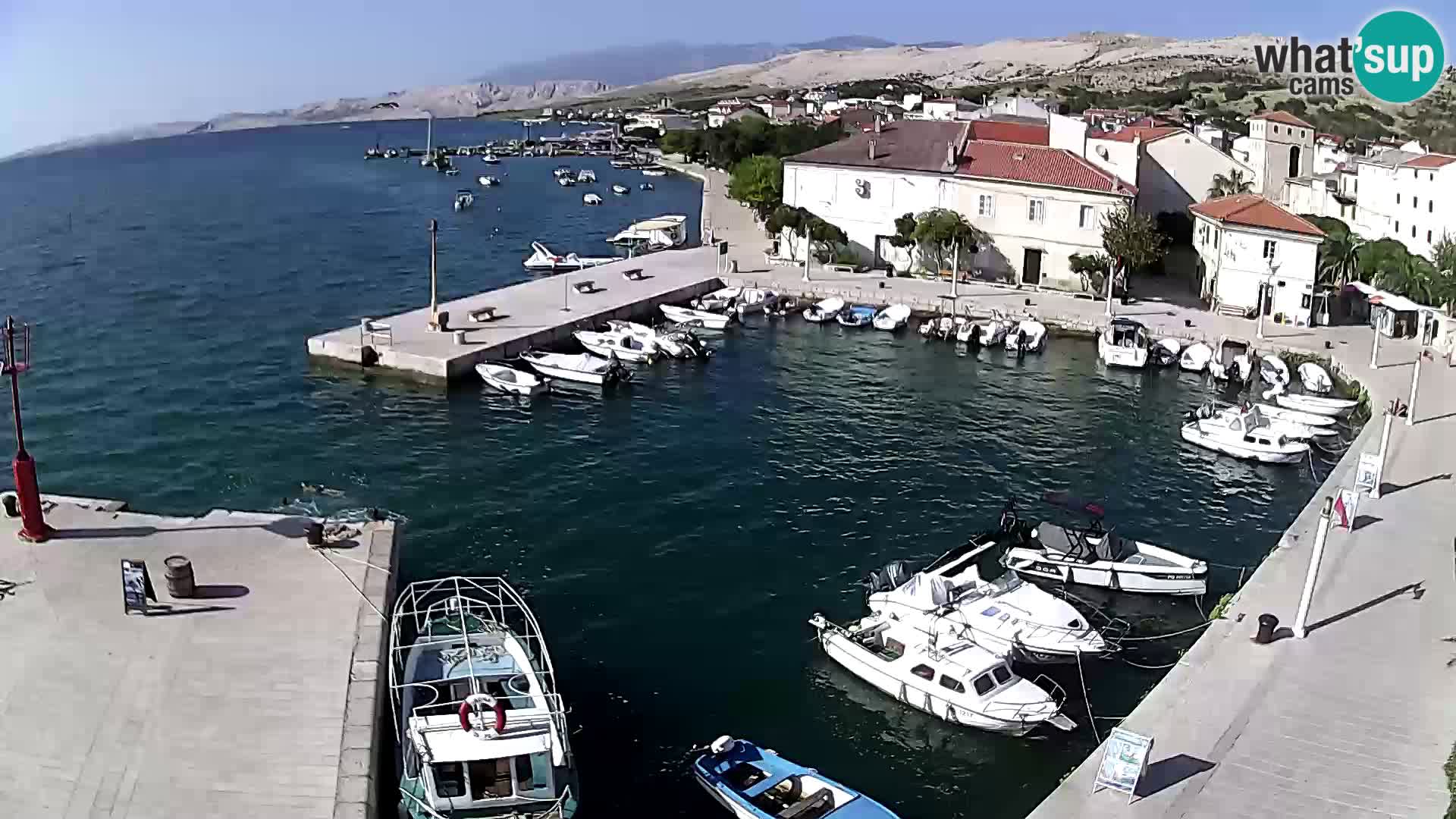 Pag web kamera – gradska marina