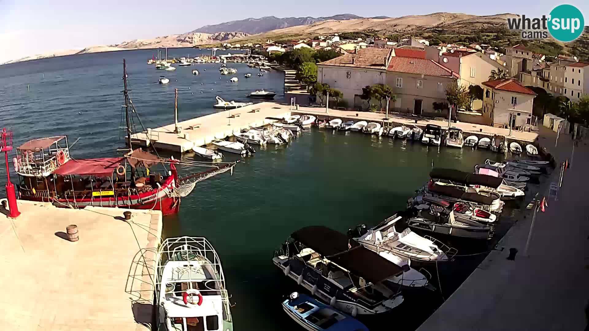 Pag spletna kamera – Mestna marina