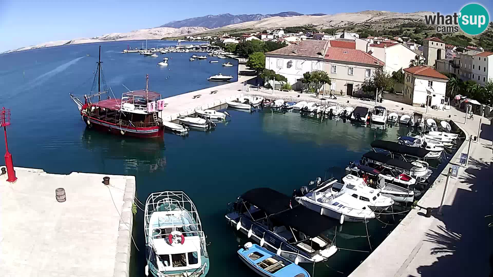 Pag spletna kamera – Mestna marina