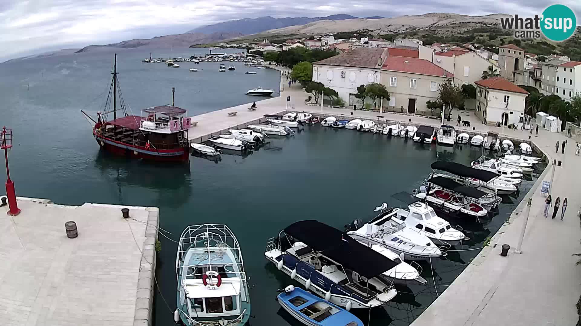 Pag web kamera – gradska marina