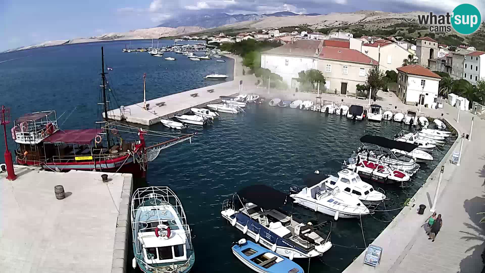 Pag spletna kamera – Mestna marina