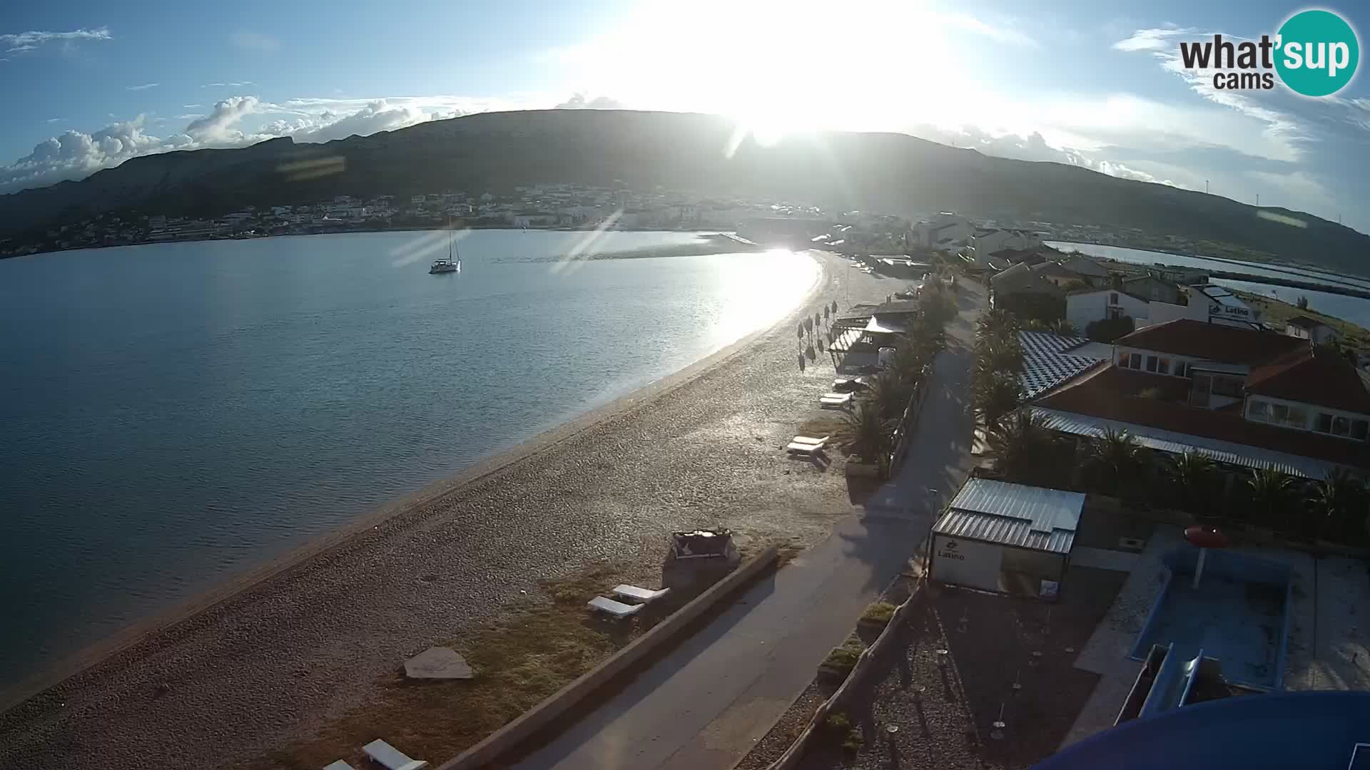Camera en vivo Pag – Playa