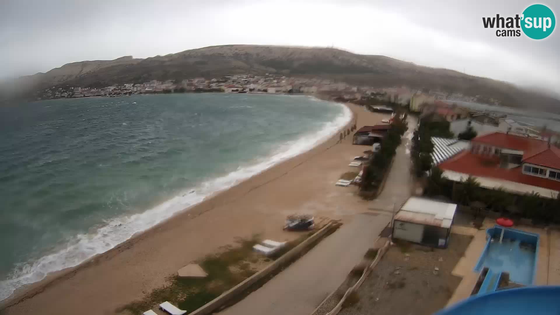 Camera en vivo Pag – Playa