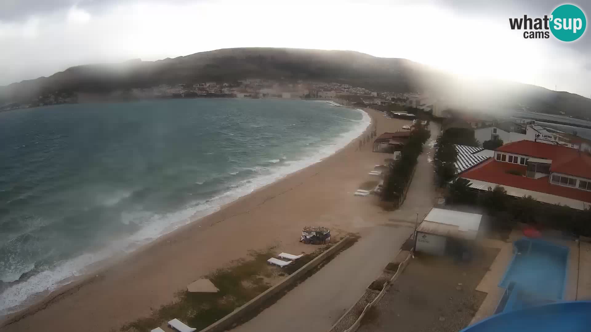 Camera en vivo Pag – Playa