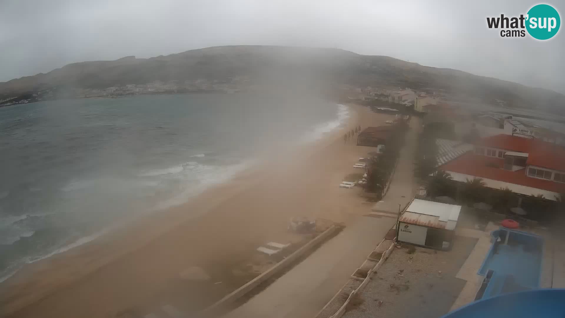 Pag webcam – Plage