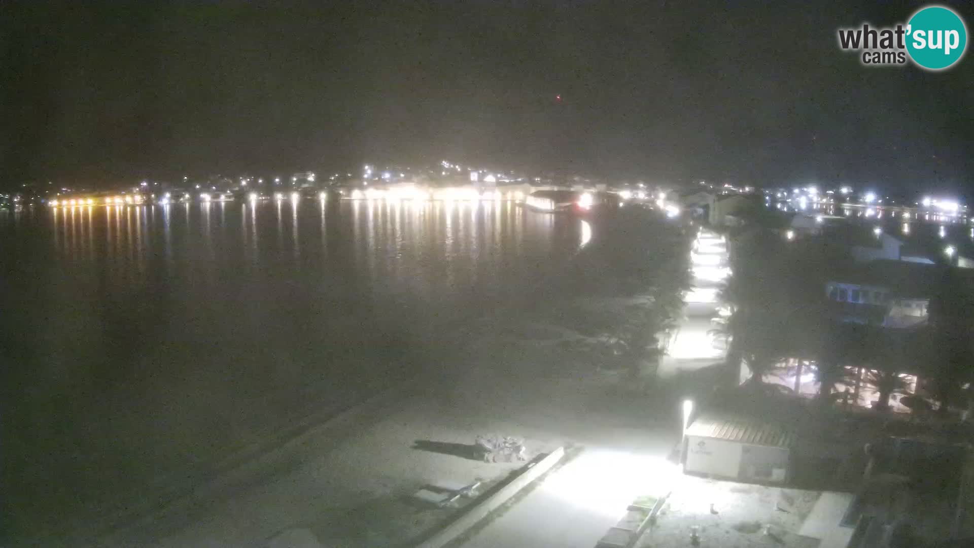 Pag webcam – Plage