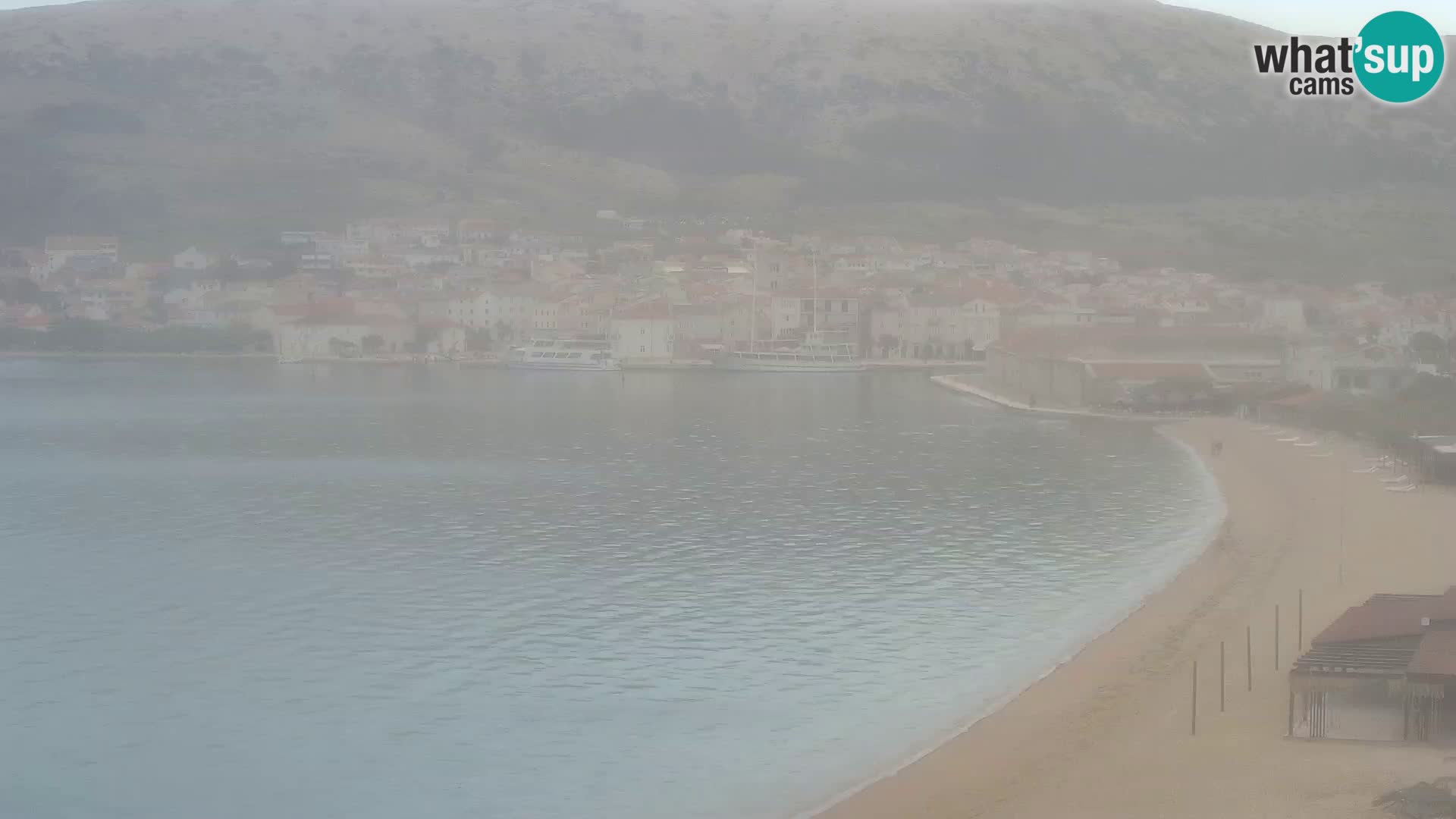 Pag webcam – Plage