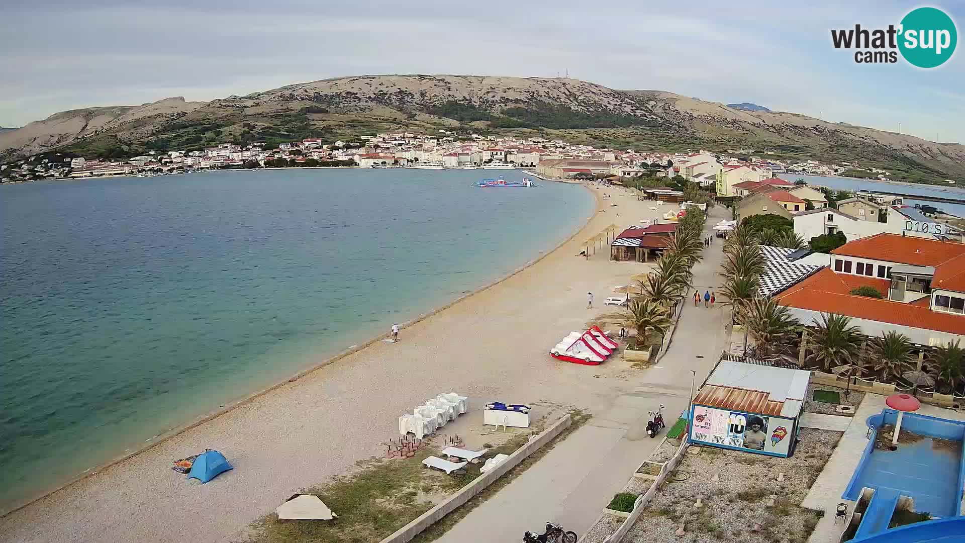 Camera en vivo Pag – Playa